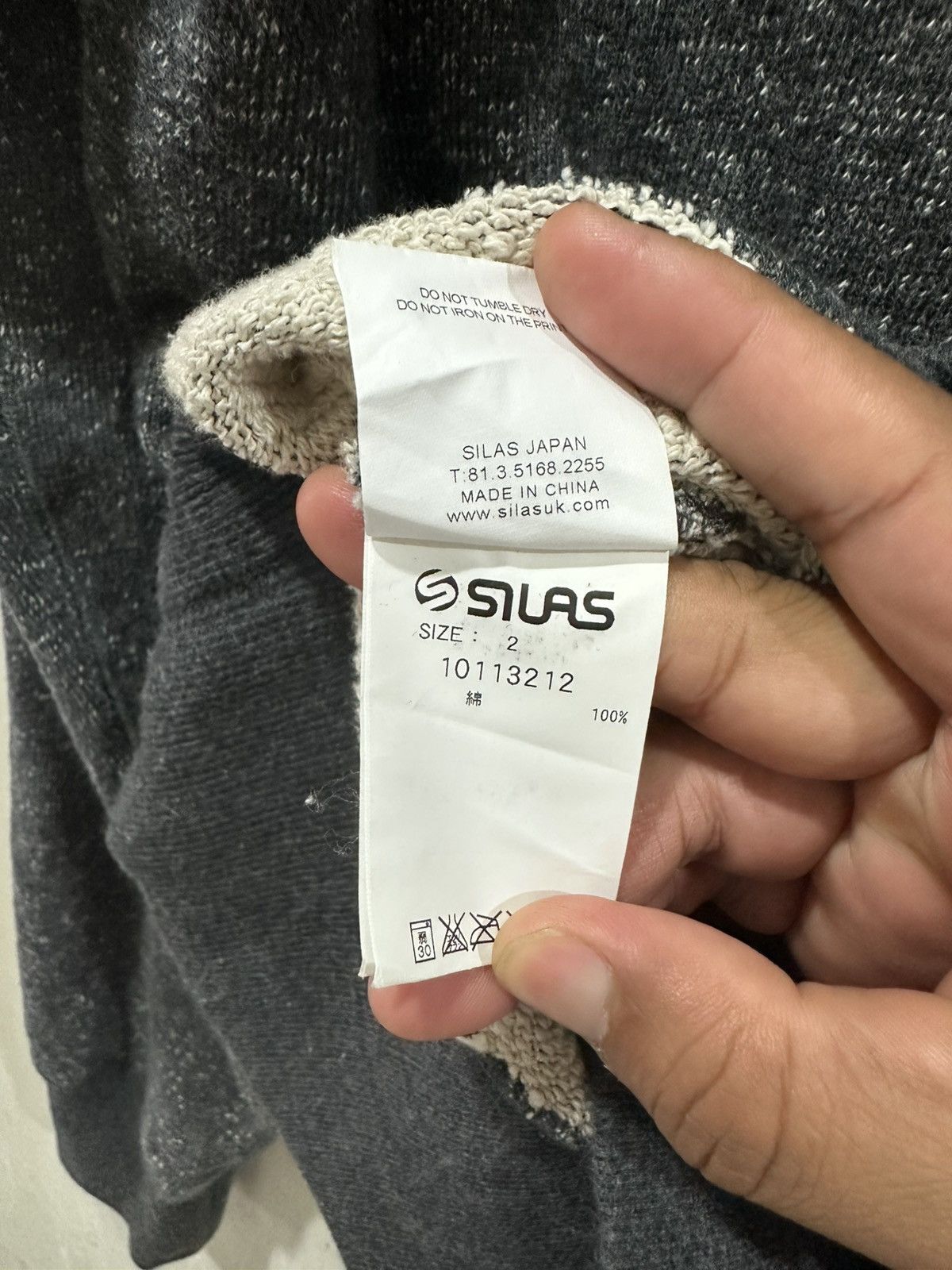 Vintage 🇯🇵SILAS Spell Out Hoodie Size US M / EU 48-50 / 2 - 8 Thumbnail