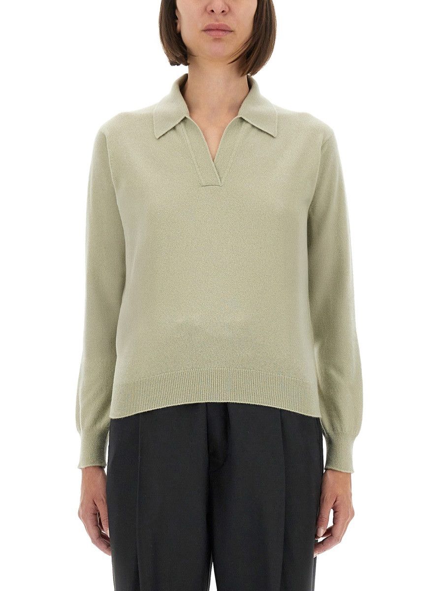 Maison Margiela MAISON MARGIELA POLO SHIRT - GREEN Size M / US 6-8 / IT 42-44 - 1 Thumbnail