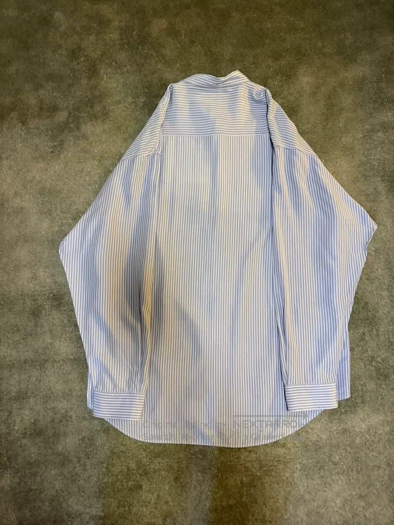 Balenciaga Balenciaga Striped Point Collar Single Breasted Long Sleev Size US XS / EU 42 / 0 - 4 Thumbnail