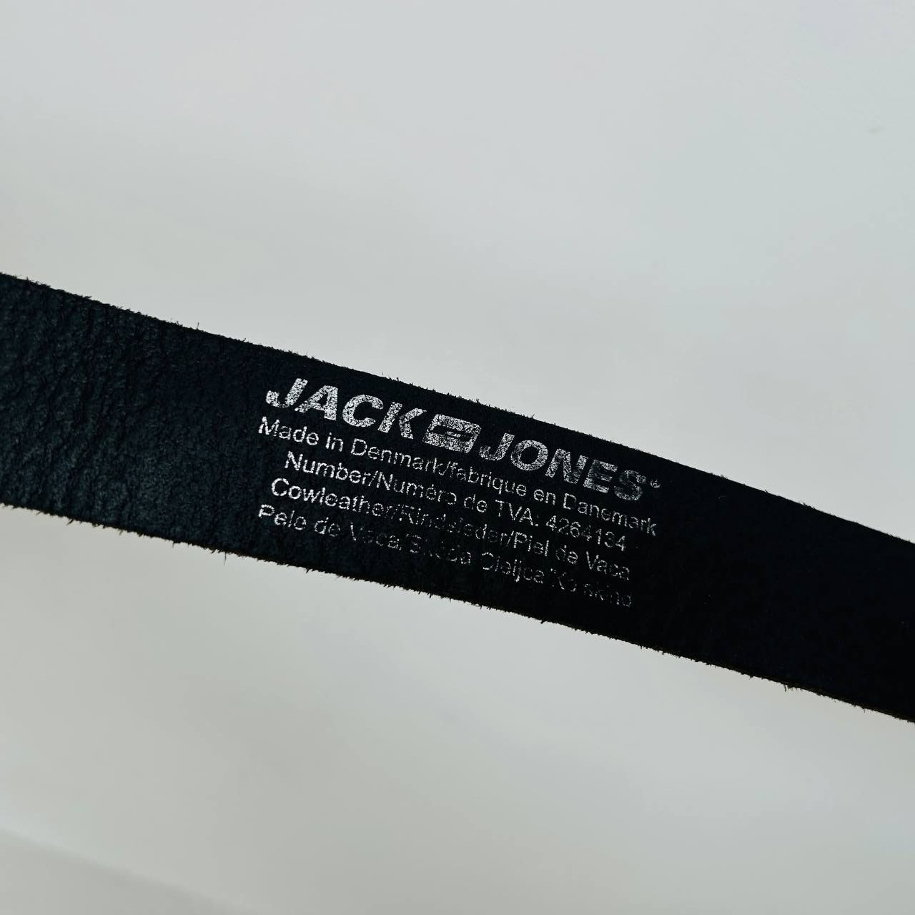 Jack & Jones Jack & Jones leather belt #274 Size ONE SIZE - 3 Thumbnail