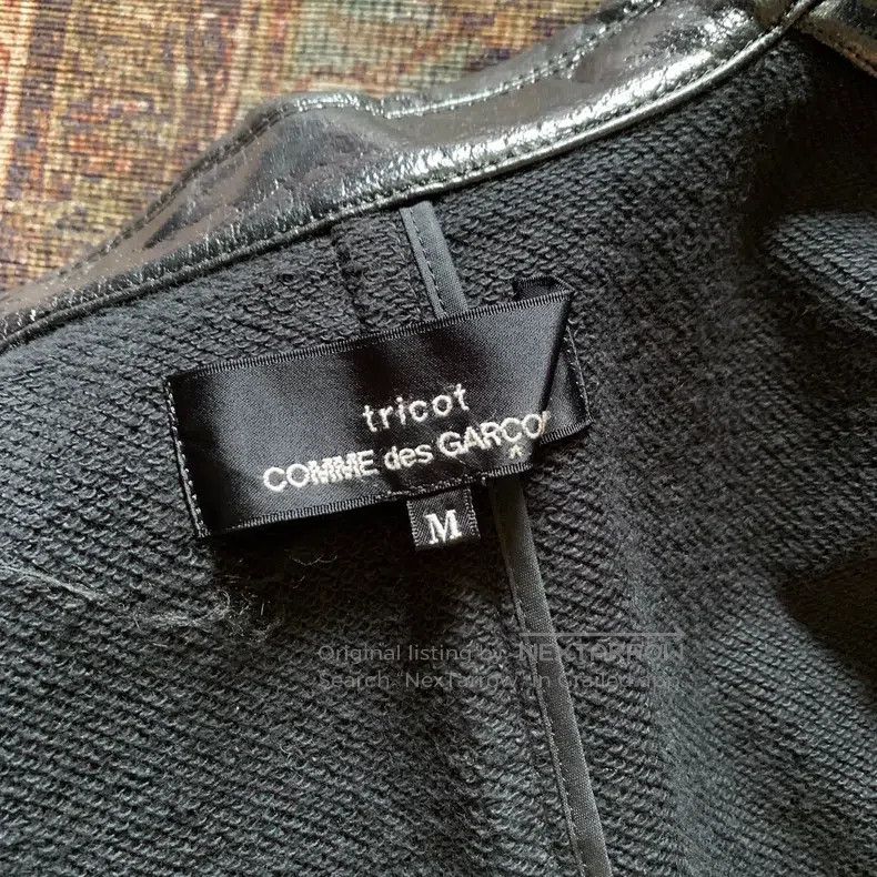 Comme des Garcons Comme des Garcons Black Leather Short Shawl Size M / US 6-8 / IT 42-44 - 8 Thumbnail