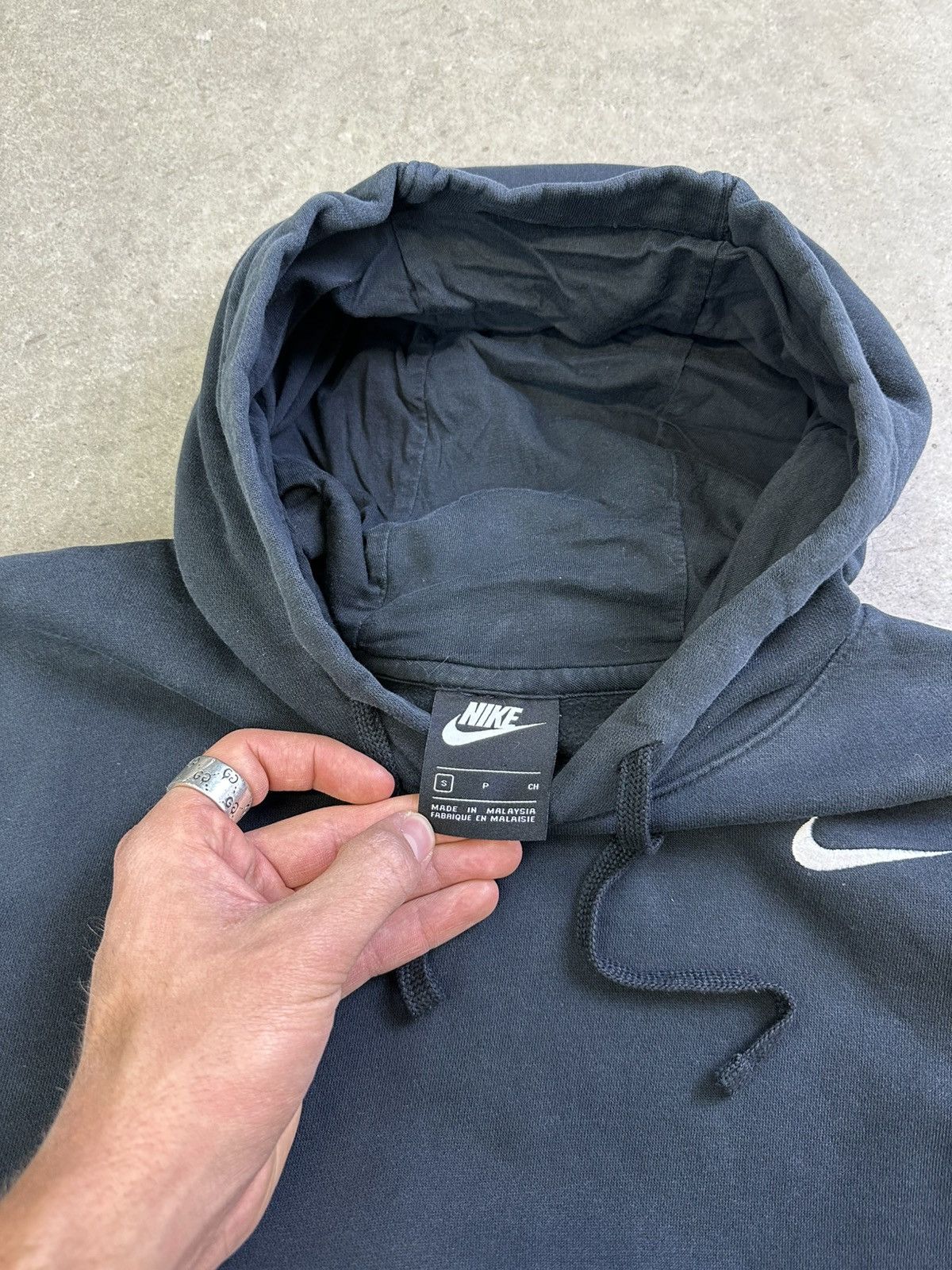 Nike Nike Swoosh Hoodie Small Black Size US S / EU 44-46 / 1 - 3 Thumbnail