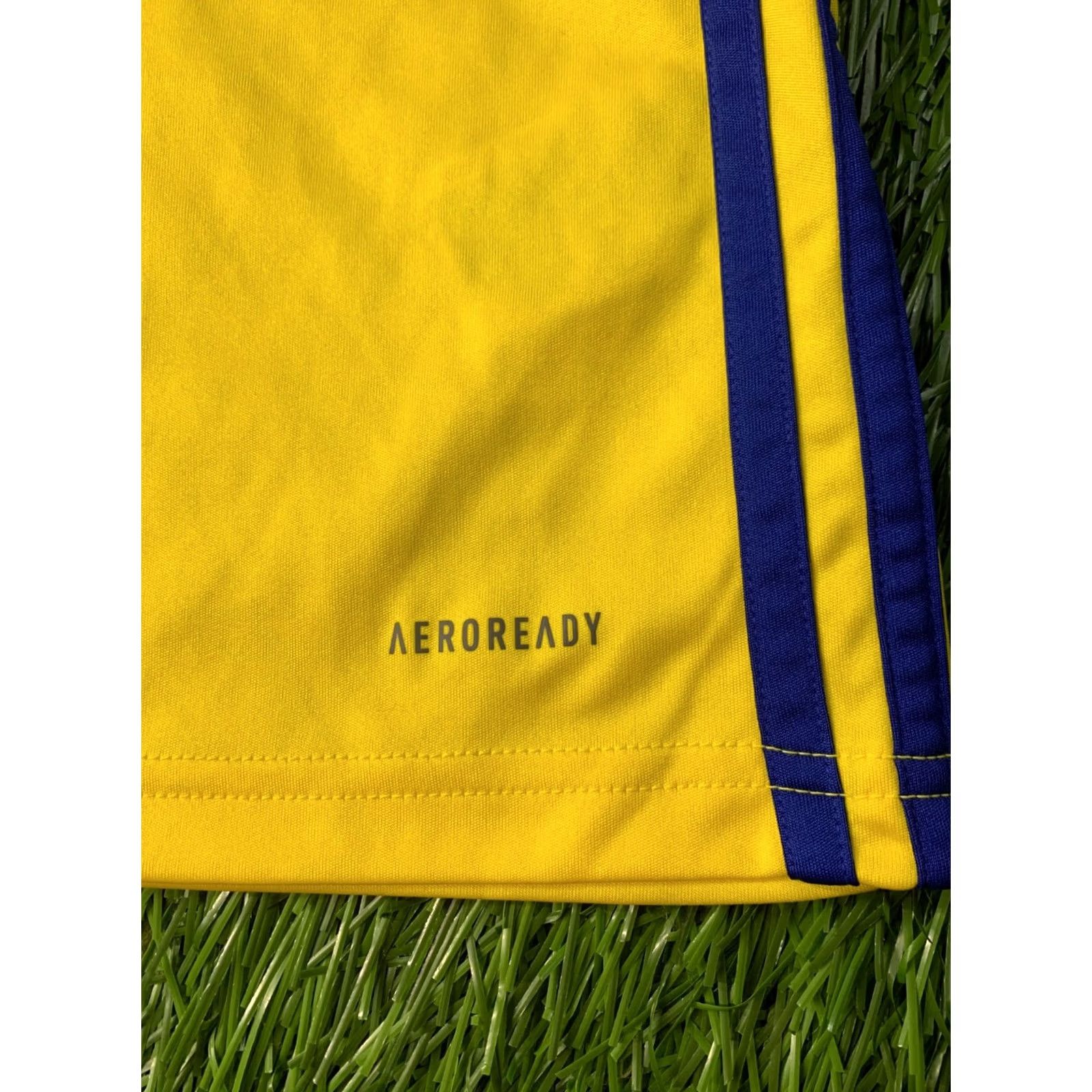 Adidas ADIDAS PERFORMANCE TABELA ORIGINAL 2024 FOOTBALL SHIRT JERSEY L Mens Yellow and Blue Football Shirt 2024 Adidas Tabela Size US L / EU 52-54 / 3 - 4 Thumbnail