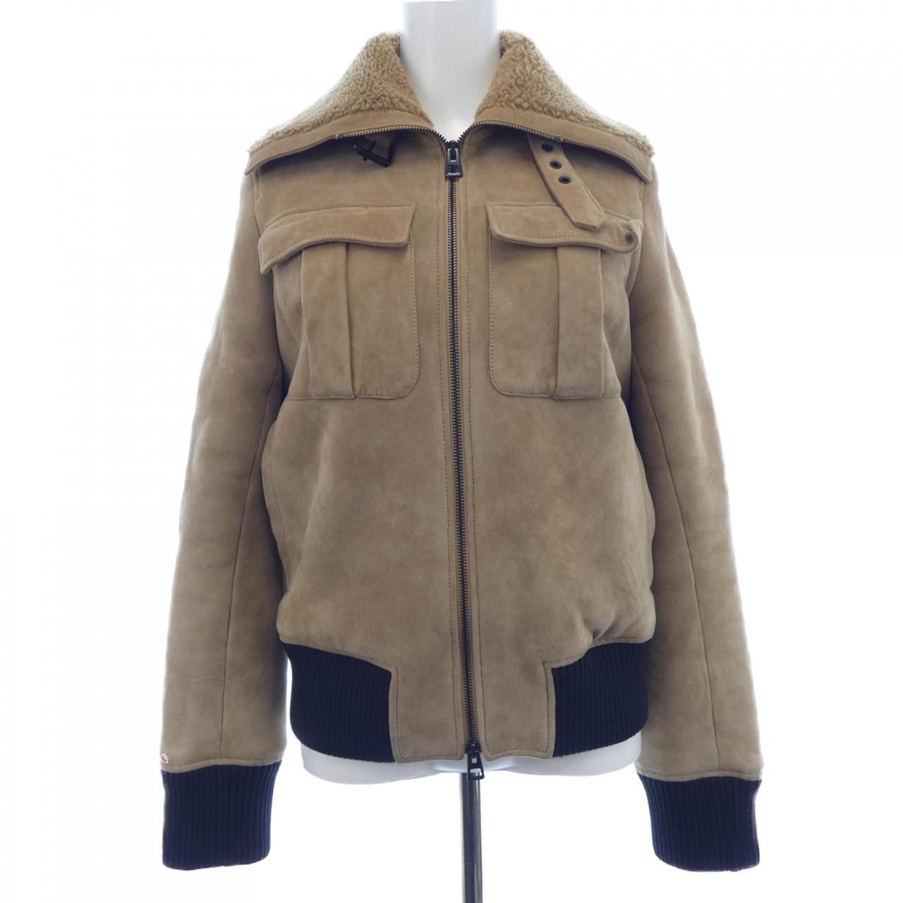 Dior Dior Christian Dior Shearling Jacket Fur Outerwear 248C77AL827 DUTY FREE for USA Size ONE SIZE - 1 Thumbnail