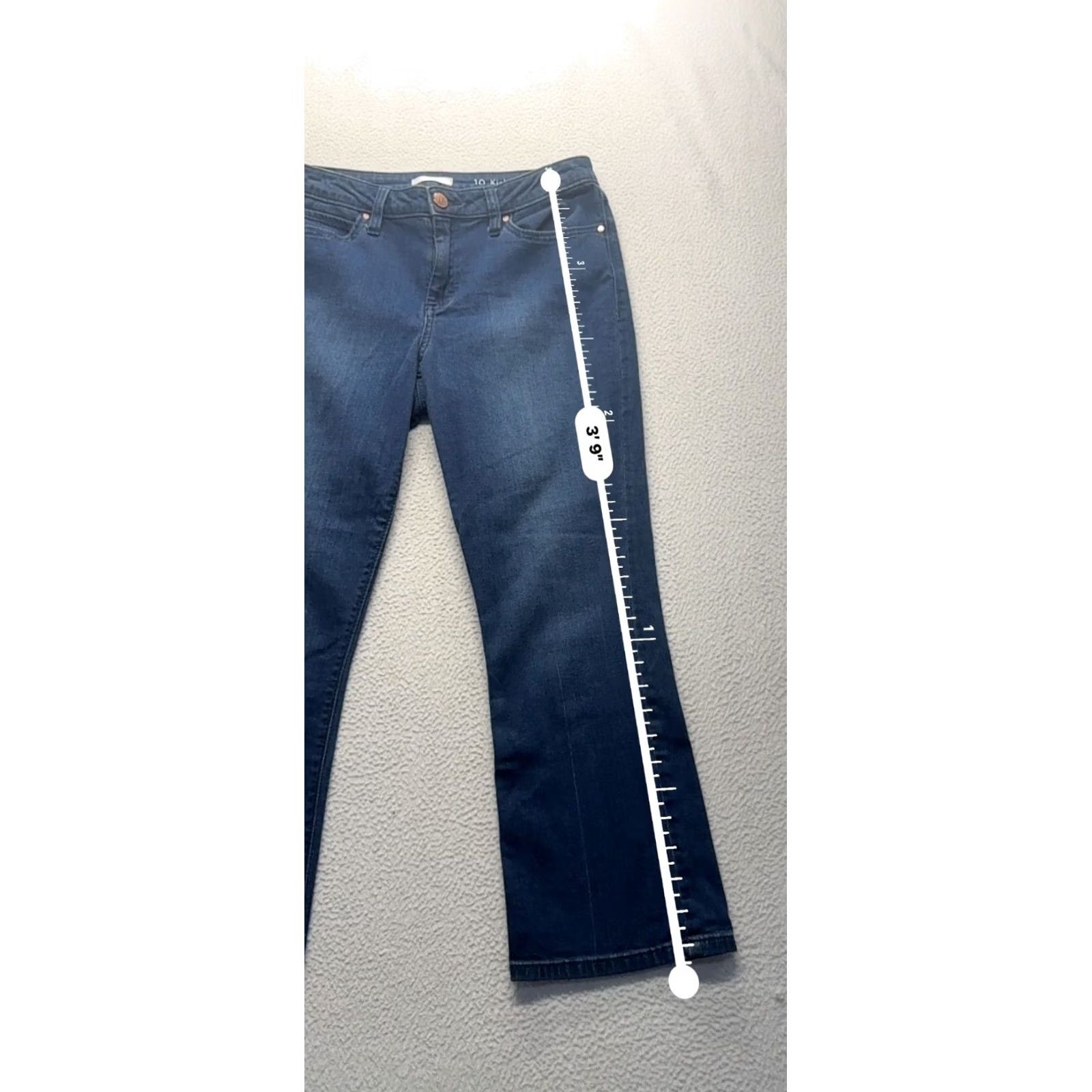 Lauren Conrad Lauren Conrad Jeans Women Kick Boot Denim Size 10 Blue Cotton Spandex Denim 5-Pocket Slim Stretch Pants 35.9in Inseam Size 24" / US 00 / IT 34 - 6 Thumbnail