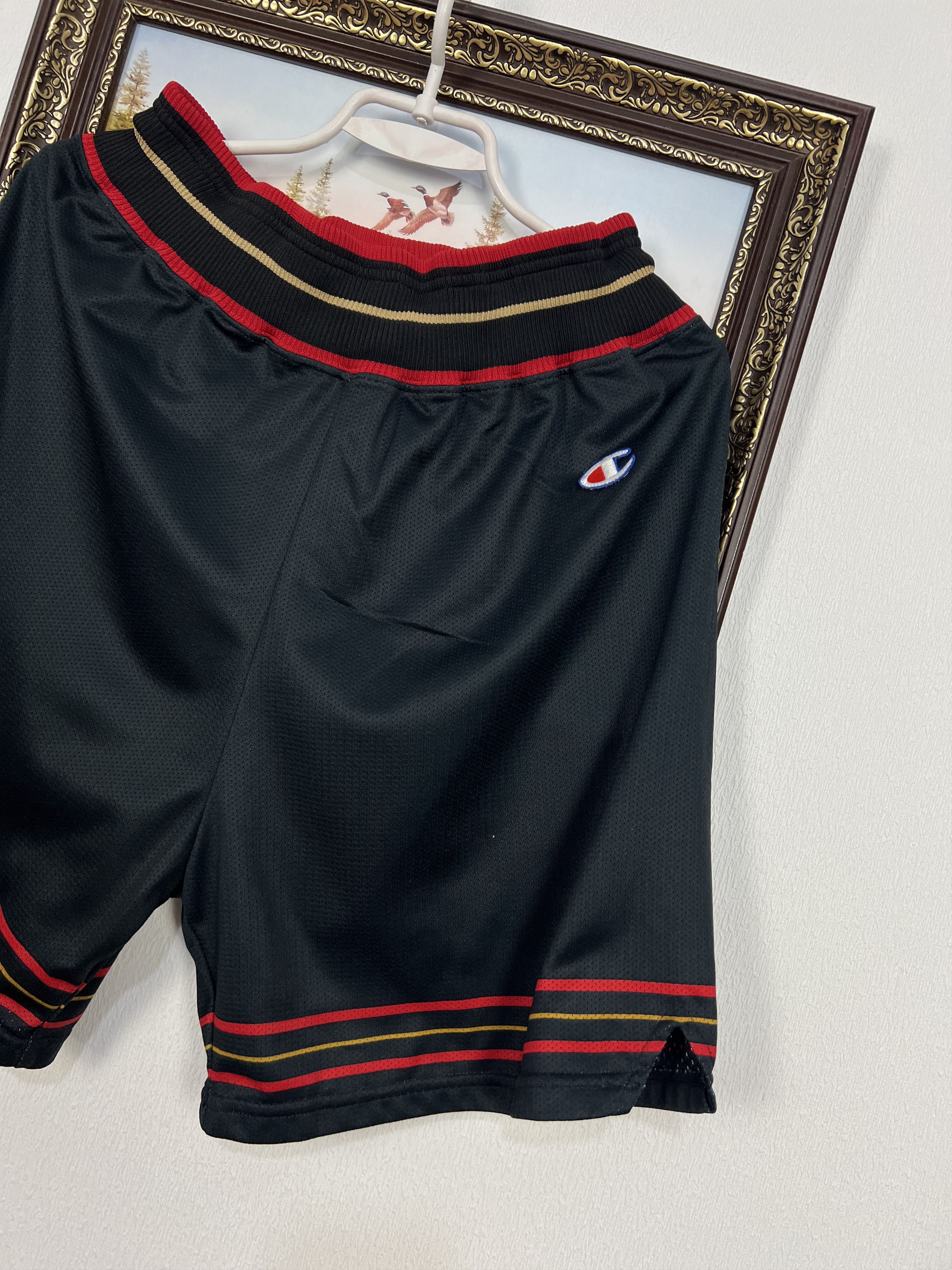 Champion Vintage 90's Champion Philadelphia 76ers Sixers NBA Shorts M Size US 32 / EU 48 - 2 Thumbnail