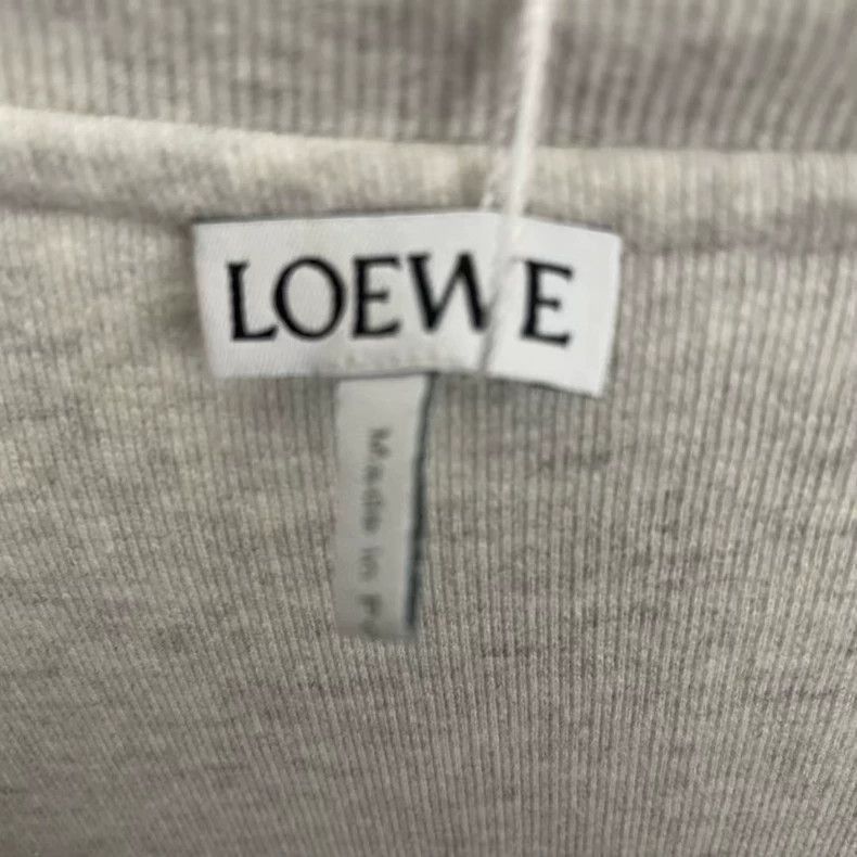 Loewe loewe beige reverse sweatshirt size M-2507 Size US M / EU 48-50 / 2 - 9 Thumbnail