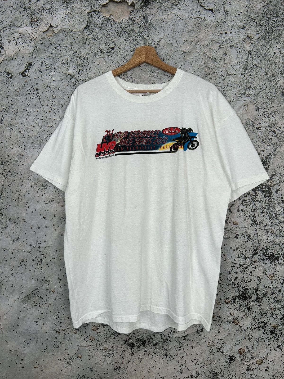 Vintage Vintage Motocross Racing Graphic Tee Endurance Size US XL / EU 56 / 4 - 3 Thumbnail