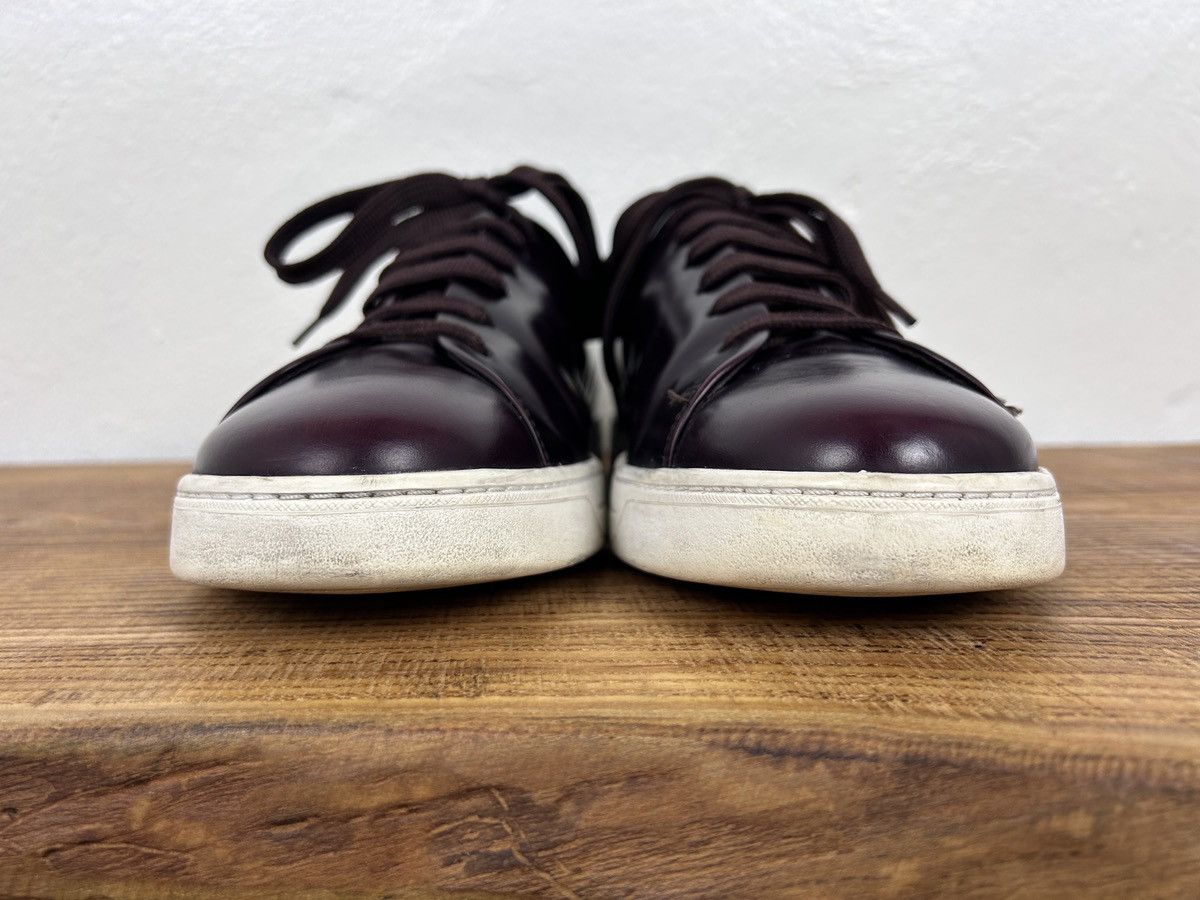Prada Prada 4E2996 Brushed Spazzolato Leather Sneakers Size US 10 / EU 43 - 14 Thumbnail
