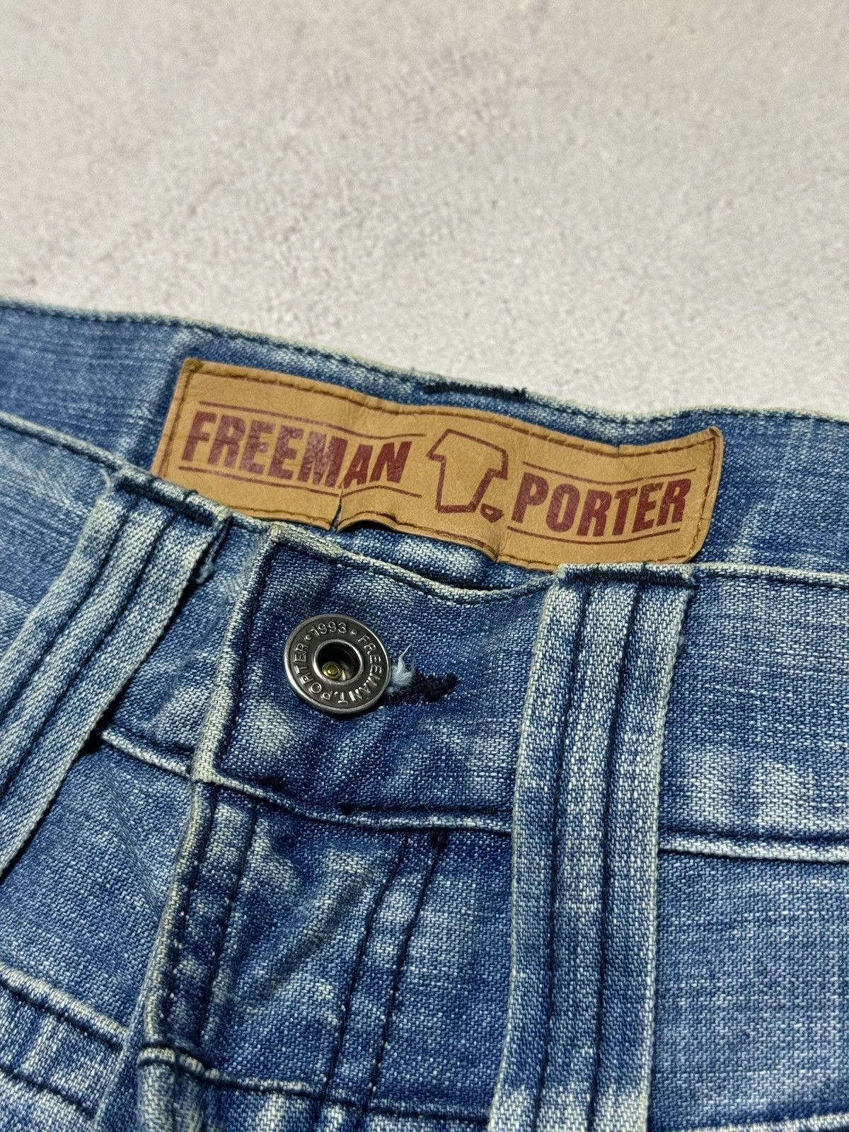 Freeman T. Porter × Japanese Brand Vintage Freeman T Porter Denim Pants Jeans Bootcut Japanese Size US 30 / EU 46 - 7 Thumbnail