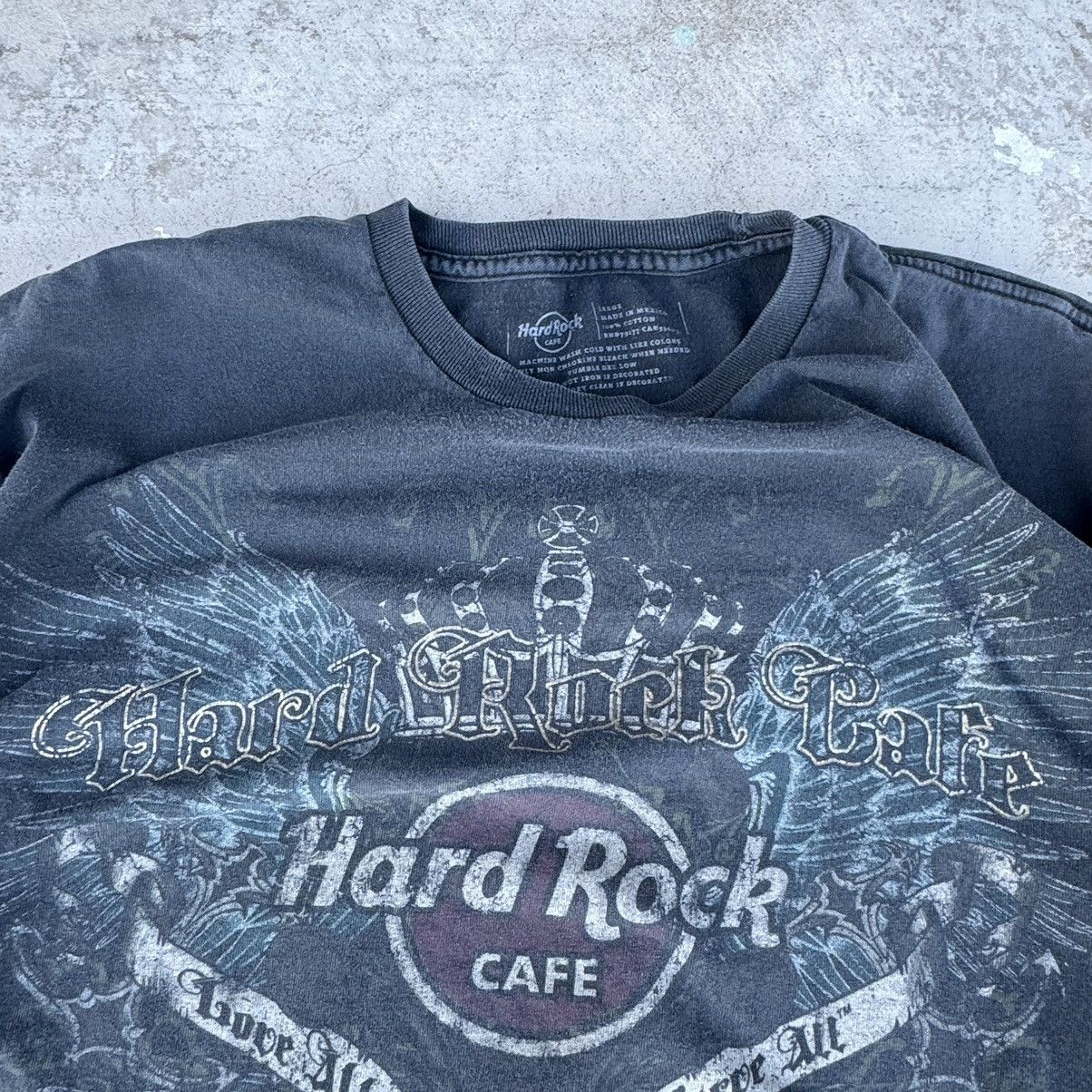 Affliction × Hard Rock Cafe × JNCO Vintage Y2K Faded Black Hard Rock Cafe Graphic Tee Large Size US L / EU 52-54 / 3 - 3 Thumbnail