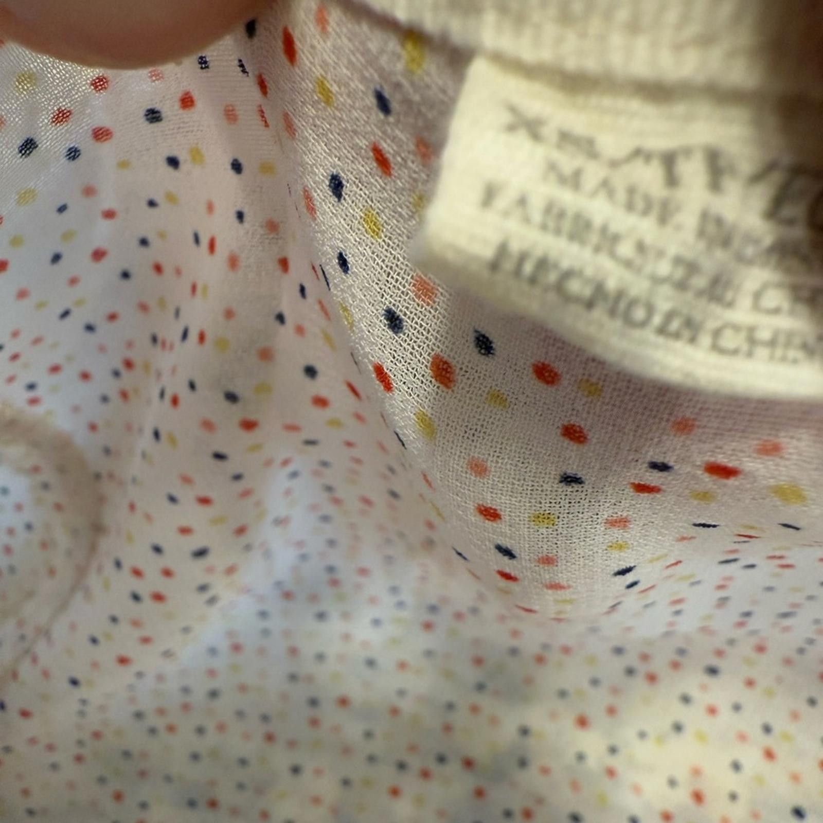 Quiksilver Quick Silver polka dot sheer swim coverup mini dress SZ XS Size XS / US 0-2 / IT 36-38 - 6 Thumbnail