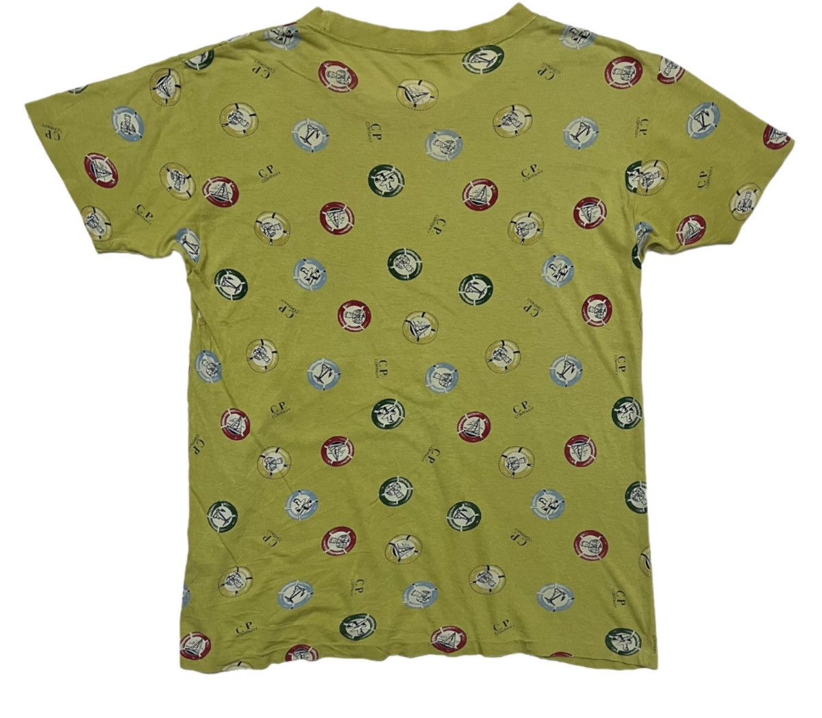C.P. Company × Vintage Vintage CP COMPANY Single Stitch Fullprint Shirt Size US S / EU 44-46 / 1 - 1 Thumbnail