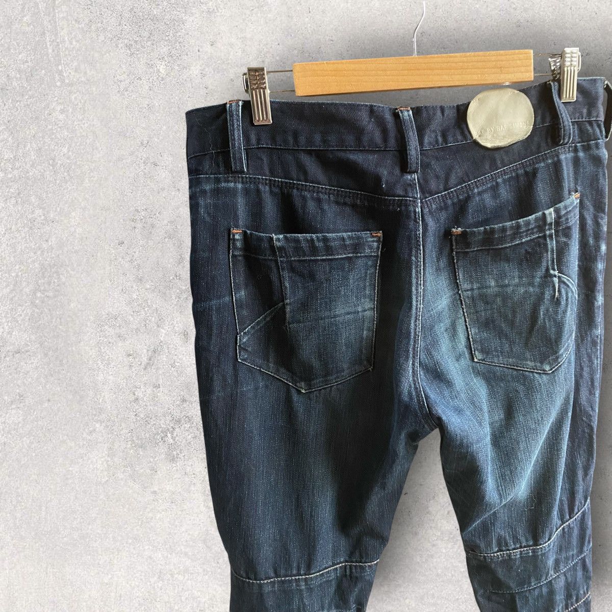 Raf Simons Raf By Raf Simons Denim Biker Jeans Size US 32 / EU 48 - 8 Thumbnail
