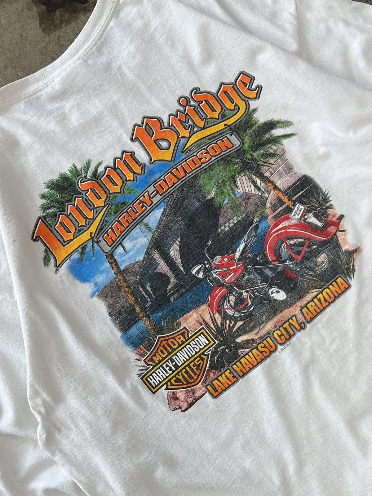 Harley Davidson Harley Davdison Arizona Flame Sleeve LS XXL Size US XXL / EU 58 / 5 - 1 Thumbnail