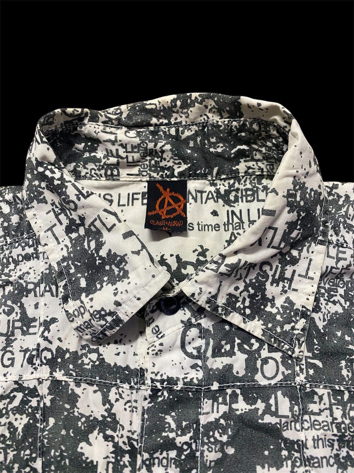 Vintage Anarchy Clash Ahead Patchwork Tailoring Design Sleeveless Size US XS / EU 42 / 0 - 4 Thumbnail