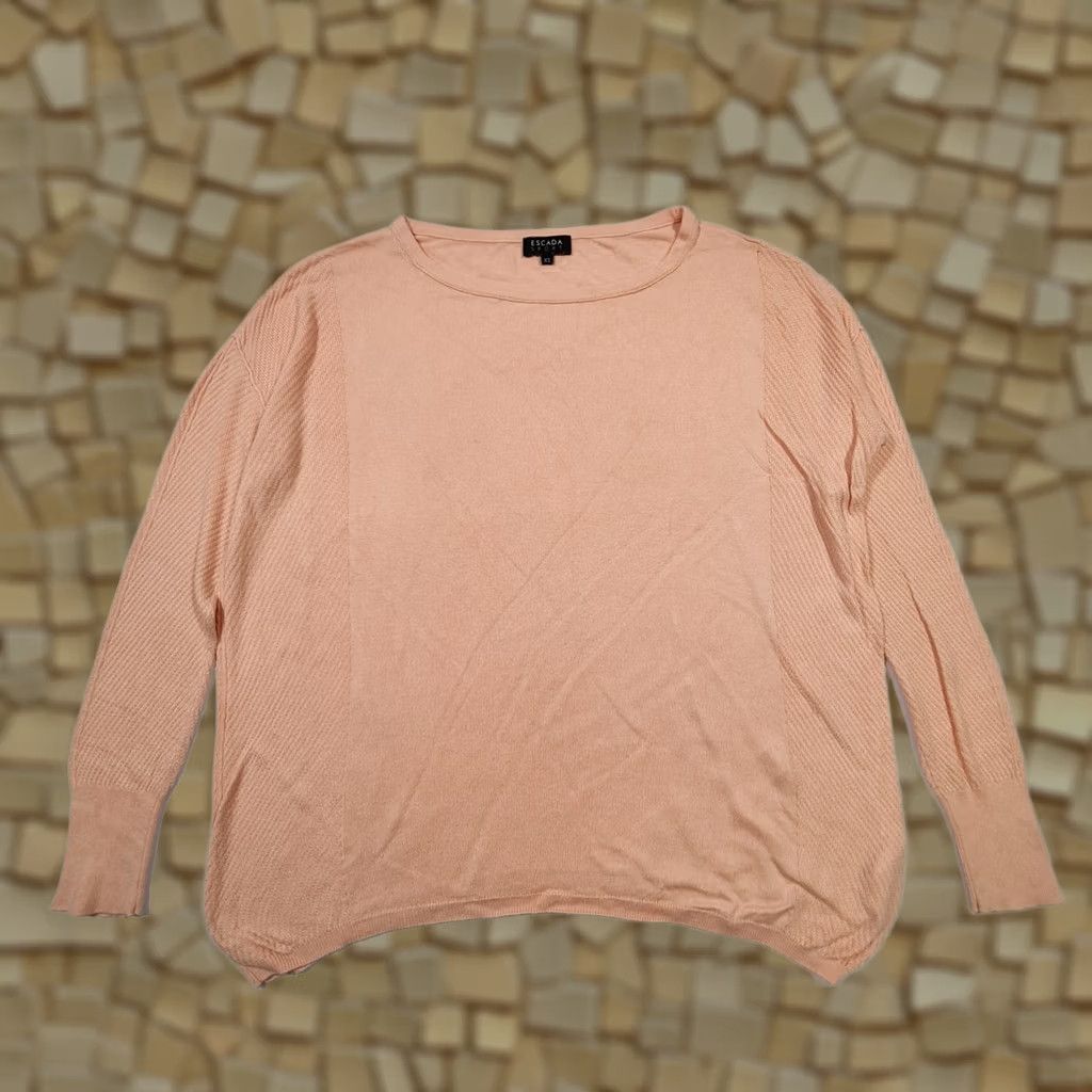 Escada ESCADA Sport Pink Wool Cashmere Jumper Top XS Long Sleeves Ladies UK 8 Womens Size XS / US 0-2 / IT 36-38 - 1 Thumbnail