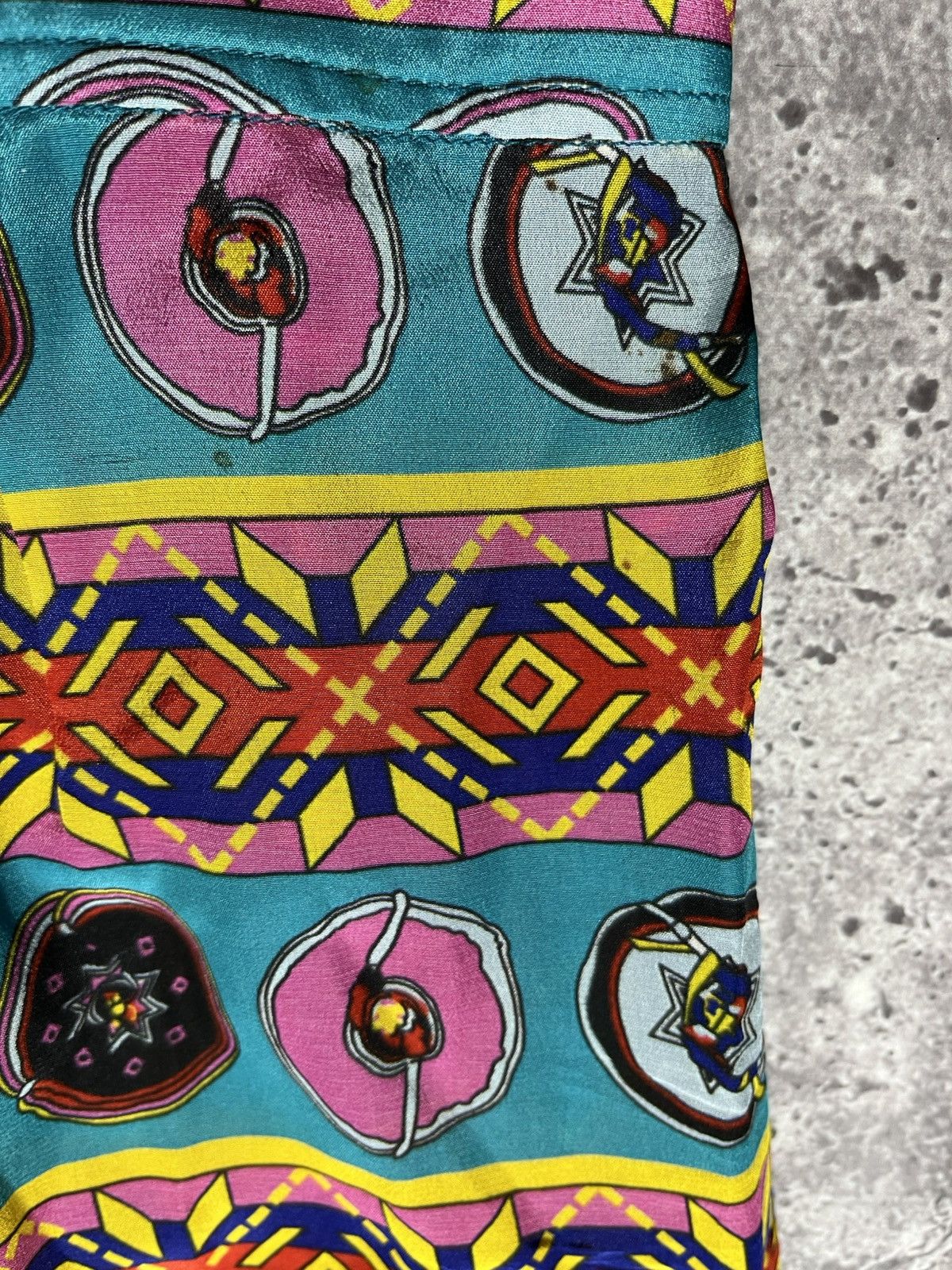 Hermes Vintage HERMES Blouse Full print Rare Silk Size M / US 6-8 / IT 42-44 - 16 Thumbnail