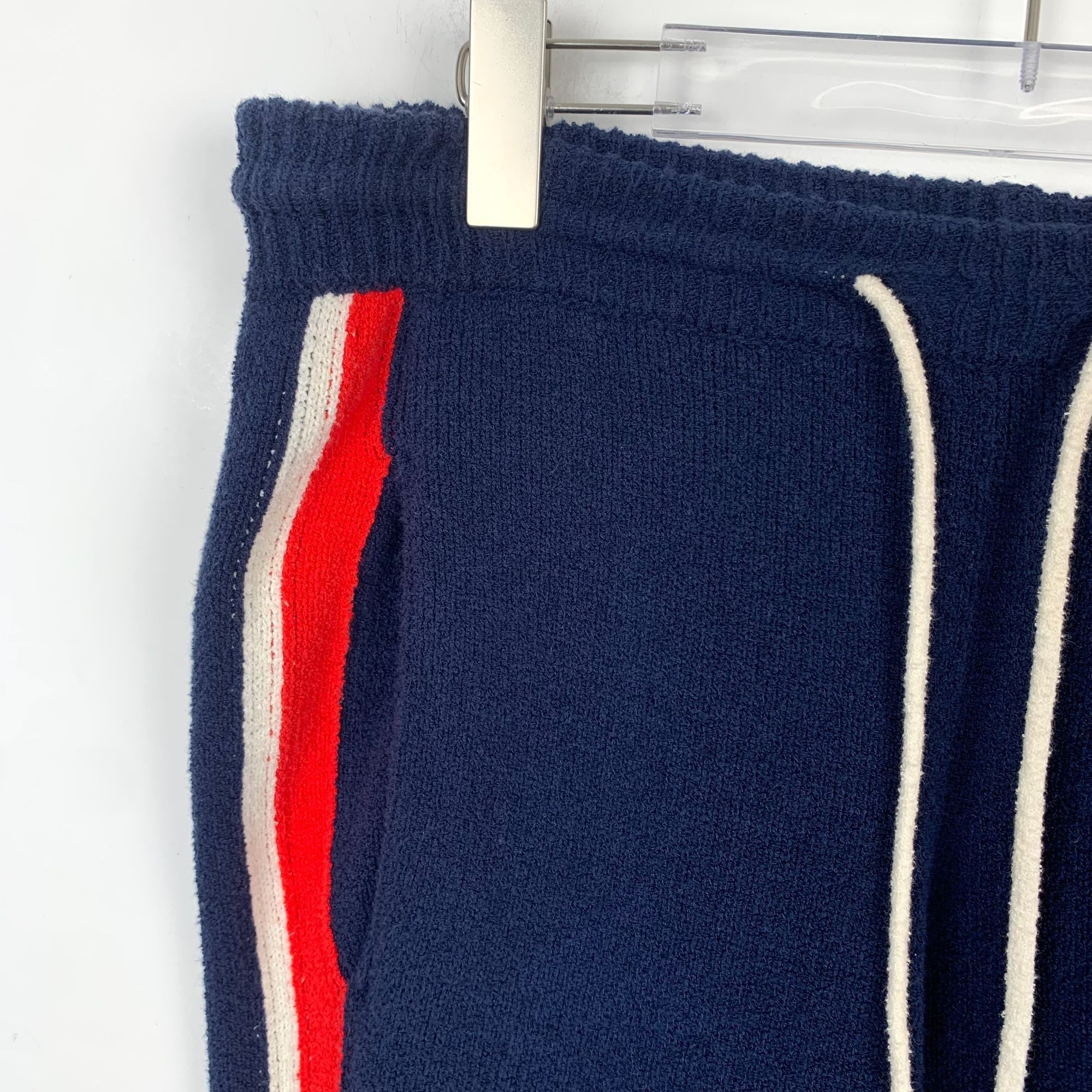 Gucci Gucci Multicolored Striped Logo Embroidered Cotton Knit Shor Size 26" / US 2 / IT 38 - 6 Thumbnail