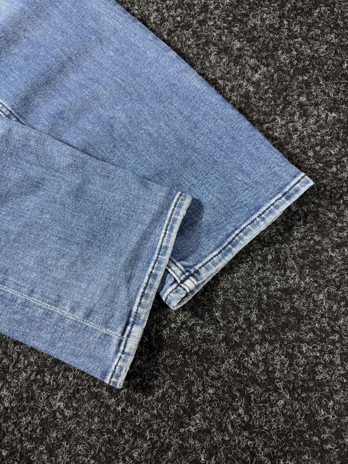 Hugo Boss 00s Hugo Boss Orange Distressed 040 Taber Tapered Jeans W36 Size US 36 / EU 52 - 3 Thumbnail