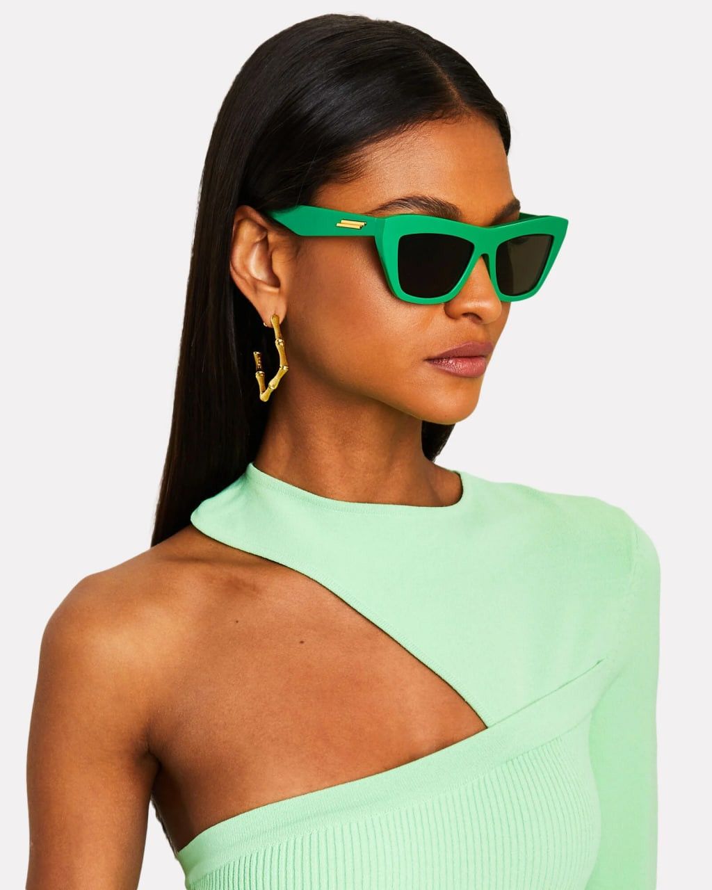 Bottega Veneta NEW Bottega Veneta BV1121S 005 Vat Eye Unisex Sunglasses Size ONE SIZE - 15 Thumbnail