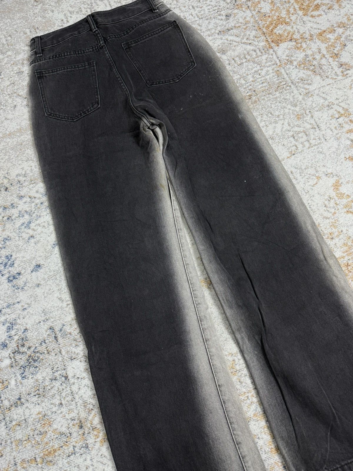 Tornado Mart Peom y2k ifsix style denim pants Size US 27 - 5 Thumbnail
