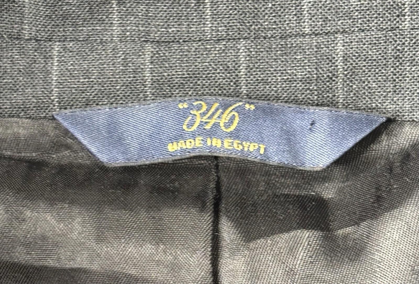 Brooks Brothers 346 Brooks Brothers Blazer Jacket Mens 44L Wool Stretch Size 44L - 11 Thumbnail