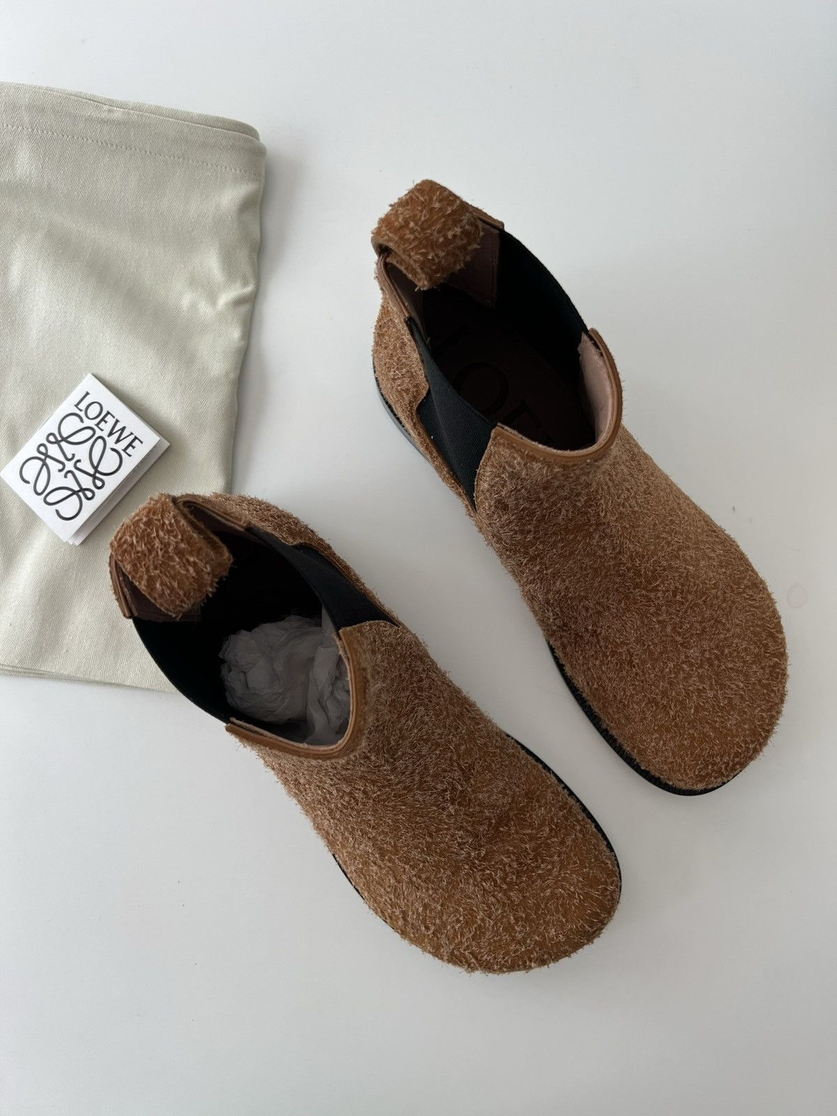 Loewe Campo Chelsea Boots in Suede Size US 10 / EU 43 - 10 Thumbnail