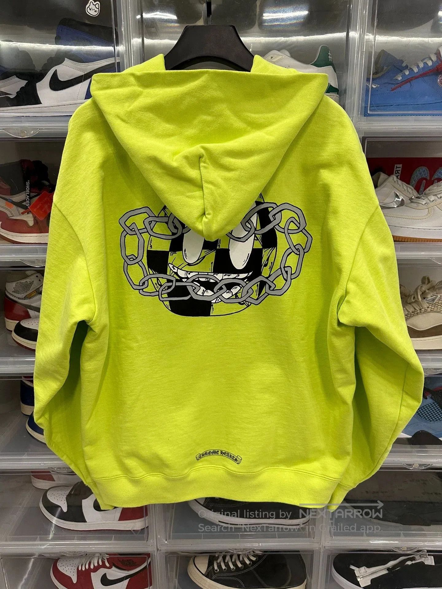 Chrome Hearts chrome hearts mattyboy fluorescent green hoodie. Size US XXL / EU 58 / 5 - 3 Thumbnail