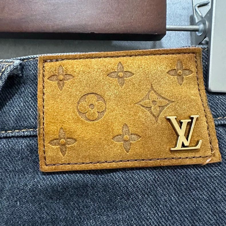 Louis Vuitton LOUIS VUITTON Tri-Flower Logo Jeans Size US 28 / EU 44 - 5 Thumbnail