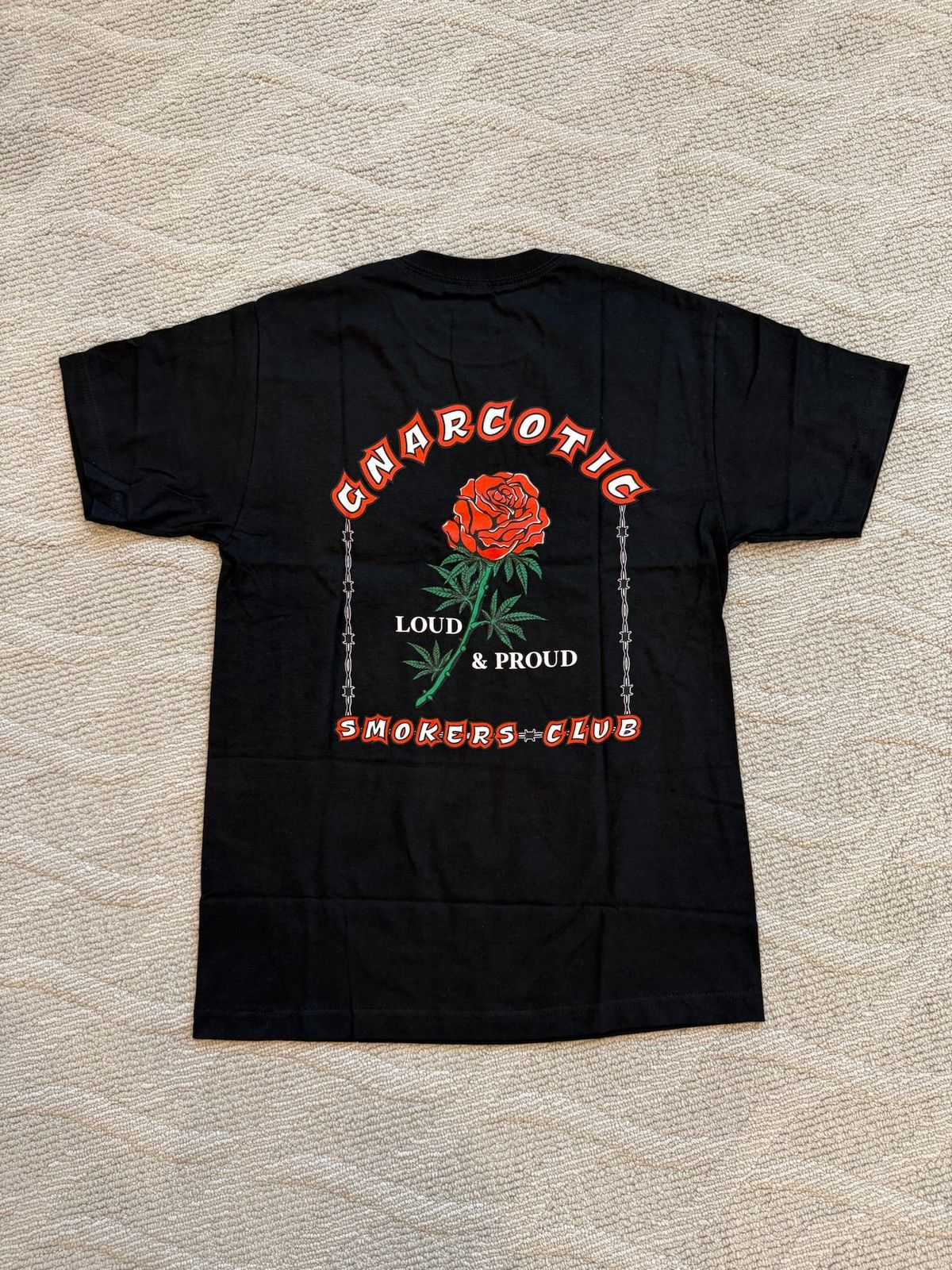 Gnarcotic Gnarcotic Lil Gnar Smokers Club Black T-Shirt Medium Size US M / EU 48-50 / 2 - 2 Thumbnail