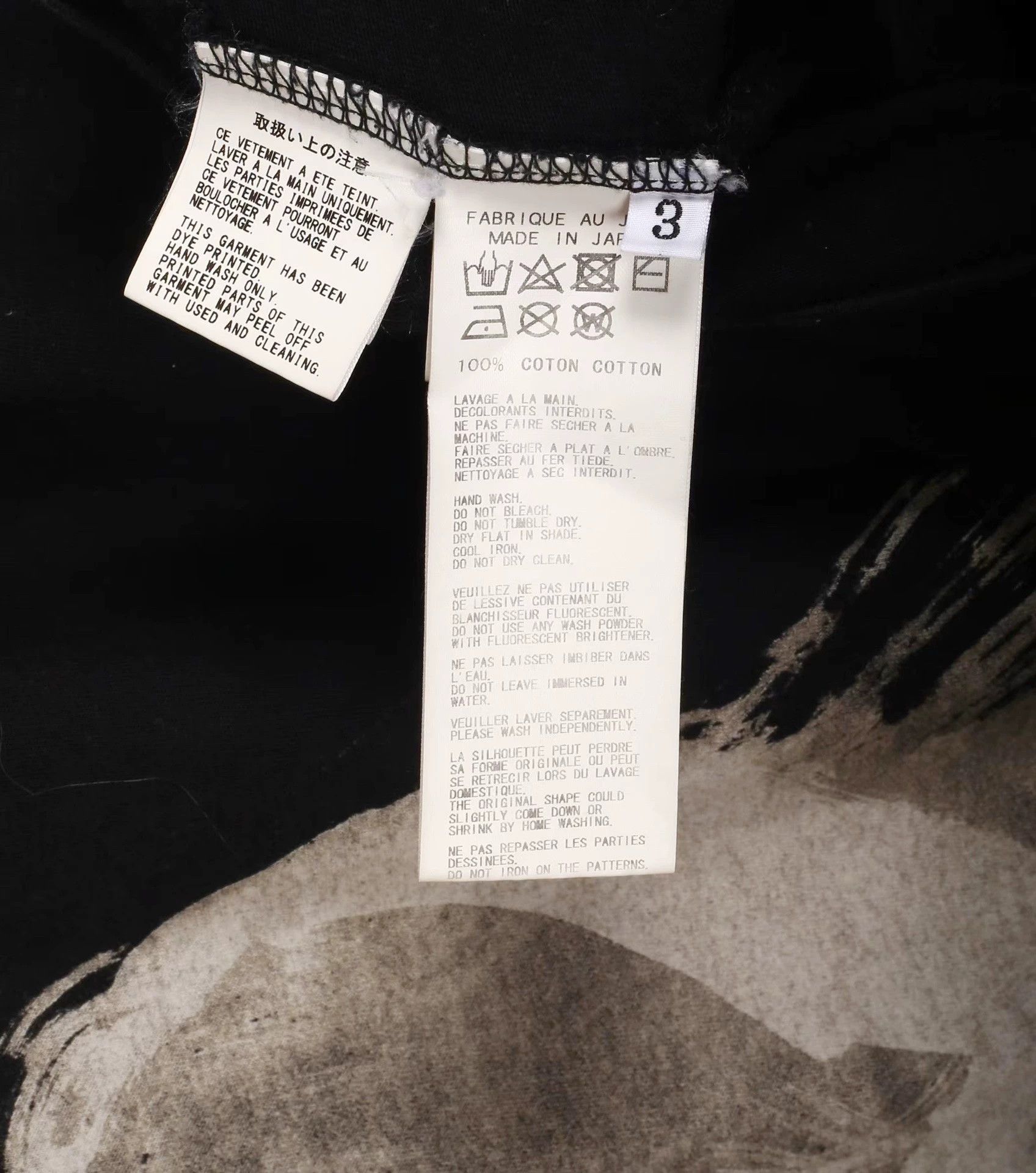 Yohji Yamamoto Yohji Yamamoto Nude Woman Discharge Print Shankar6 Oversize Size L / US 10 / IT 46 - 5 Thumbnail