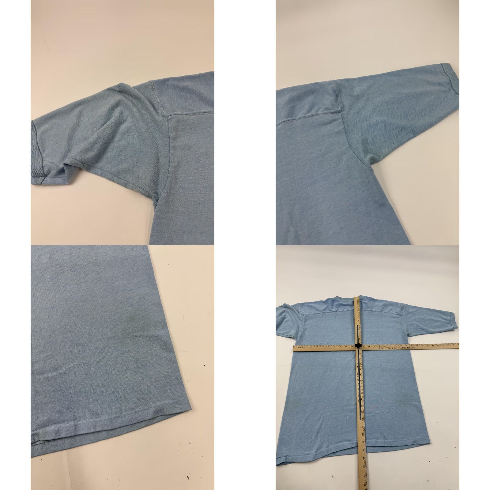 Vintage VINTAGE Stedman Shirt Mens Large Blue Blank Crewneck Short Sleeve Tee Basic Size US L / EU 52-54 / 3 - 9 Thumbnail