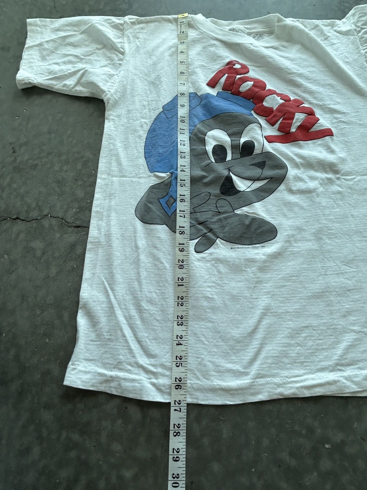 Vintage Vintage 90s Rocky and Bullwinkle Graphic Tee Size US M / EU 48-50 / 2 - 8 Thumbnail