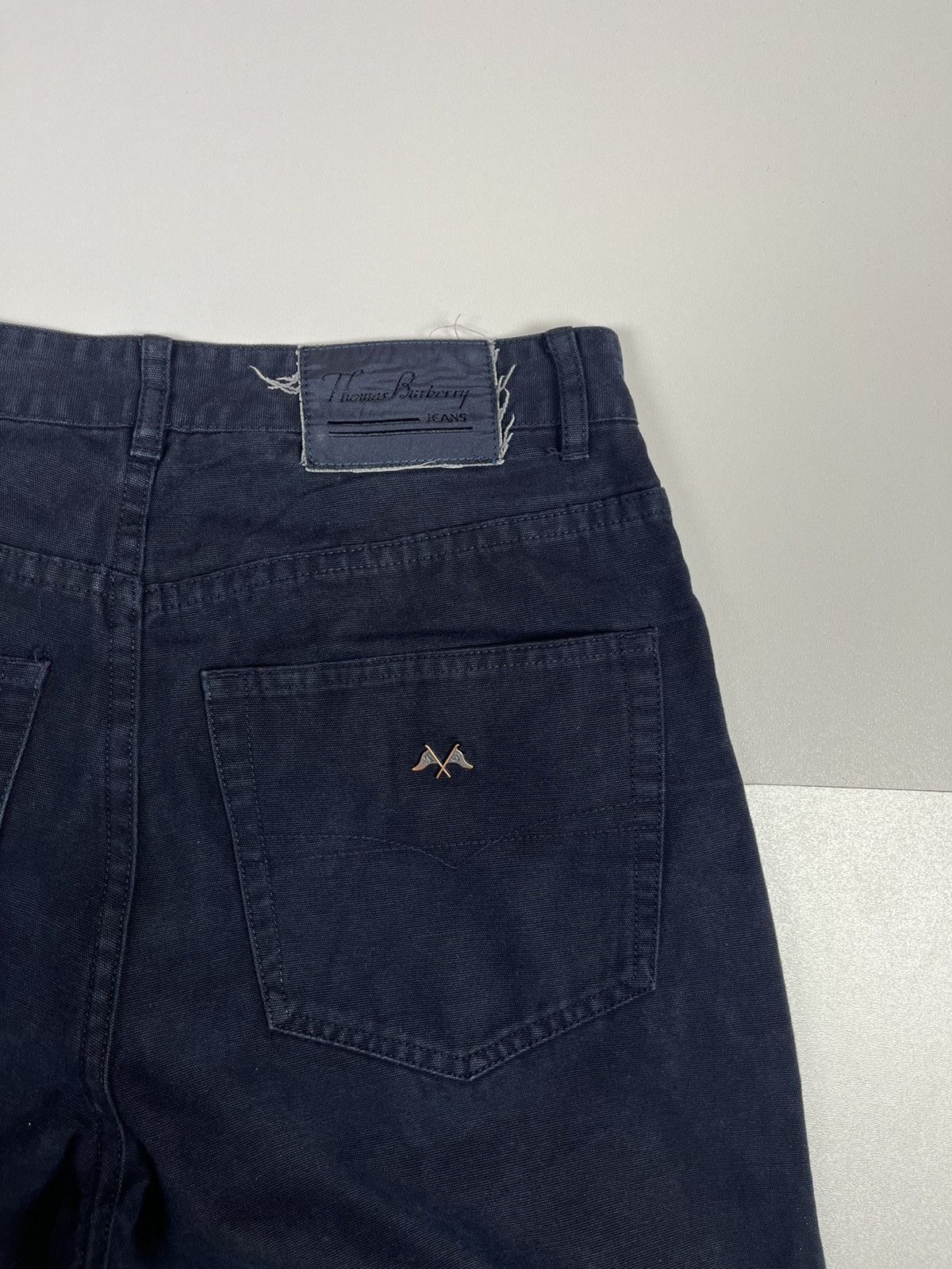 Burberry Vintage Thomas Burberry Jeans Blue Denim Pants Size 32 Baggy Size US 32 / EU 48 - 7 Thumbnail