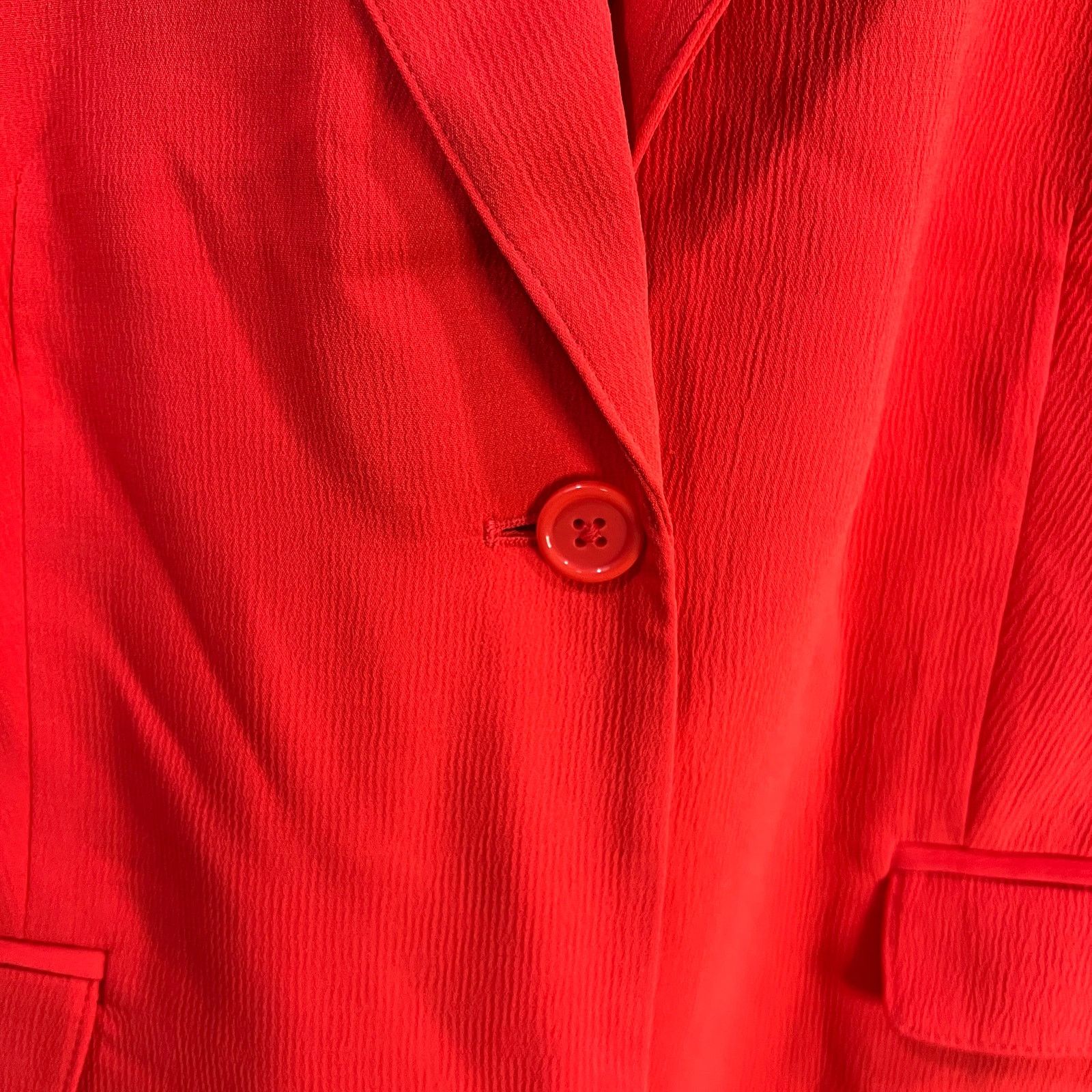 Other Candace Cameron Bure Suits Womens Regular Blazer Red Size L / US 10 / IT 46 - 9 Thumbnail