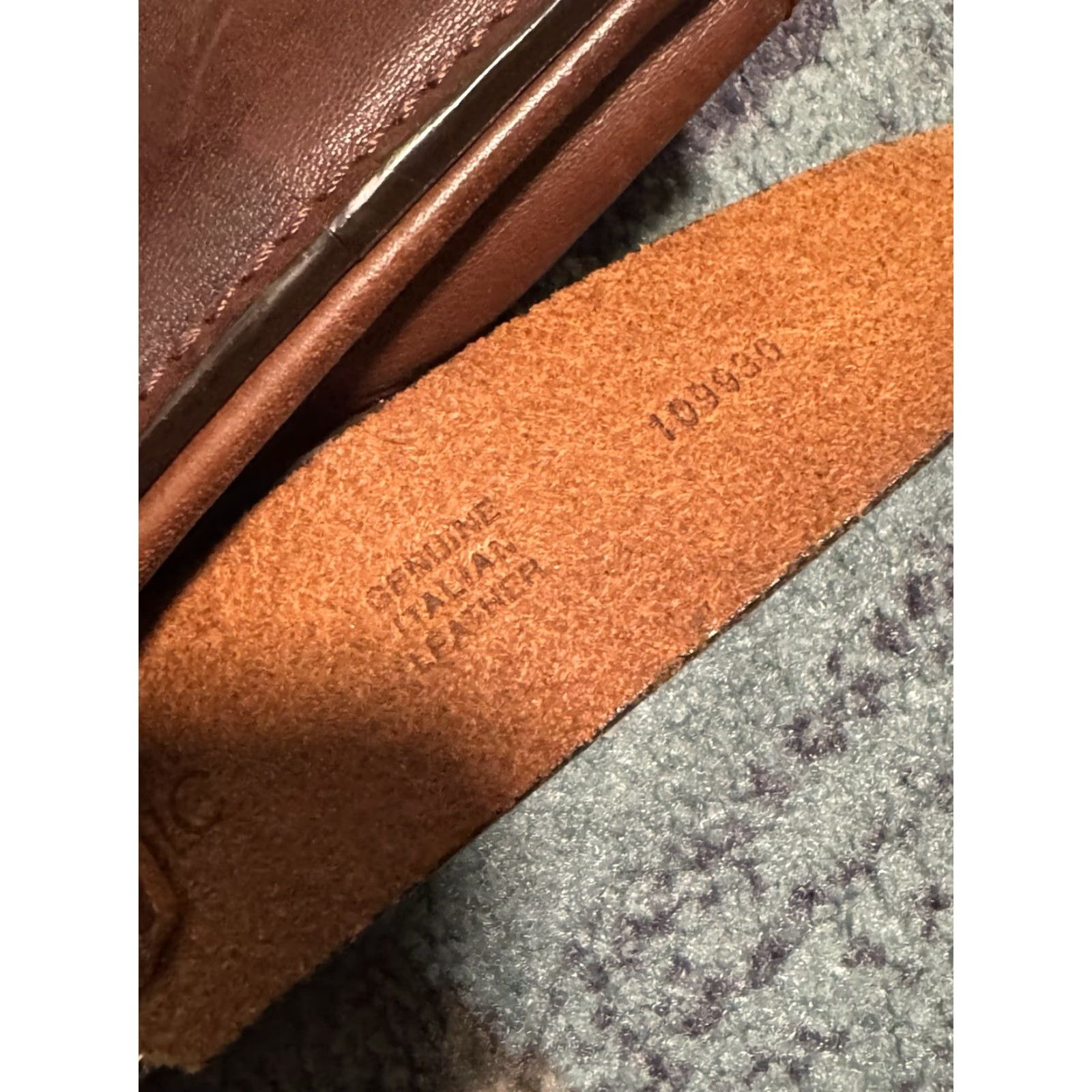 Cole Haan VINTAGE Cole Haan Brown Leather Messenger Bag Business Padded Laptop Bag Shoulder italy Size ONE SIZE - 5 Thumbnail