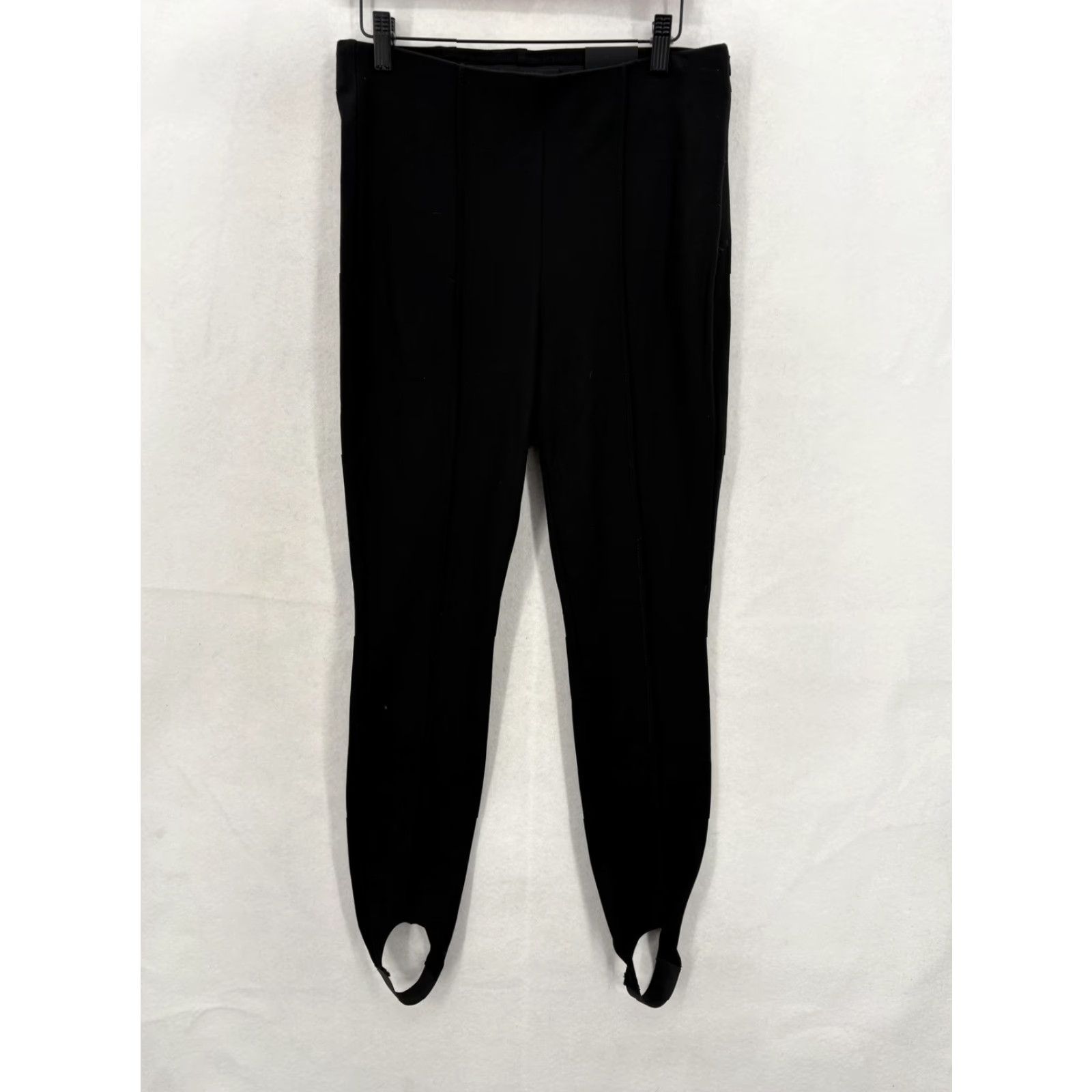 White House Black Market White House Black Market Leggings Womens M Black Stirrup Ponte High Rise Stretch Size 32" / US 10 / IT 46 - 2 Thumbnail