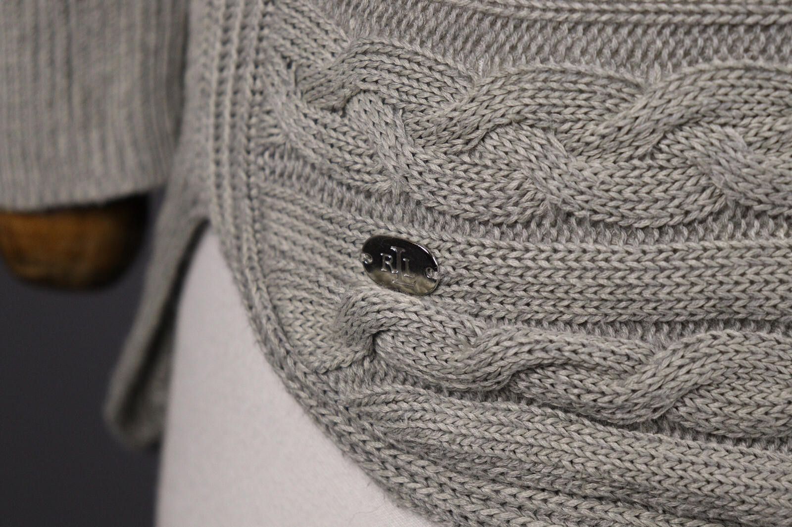 Lauren Ralph Lauren Lauren Ralph Lauren Gray Cable Knit Sweater Size XS Size XS / US 0-2 / IT 36-38 - 4 Thumbnail