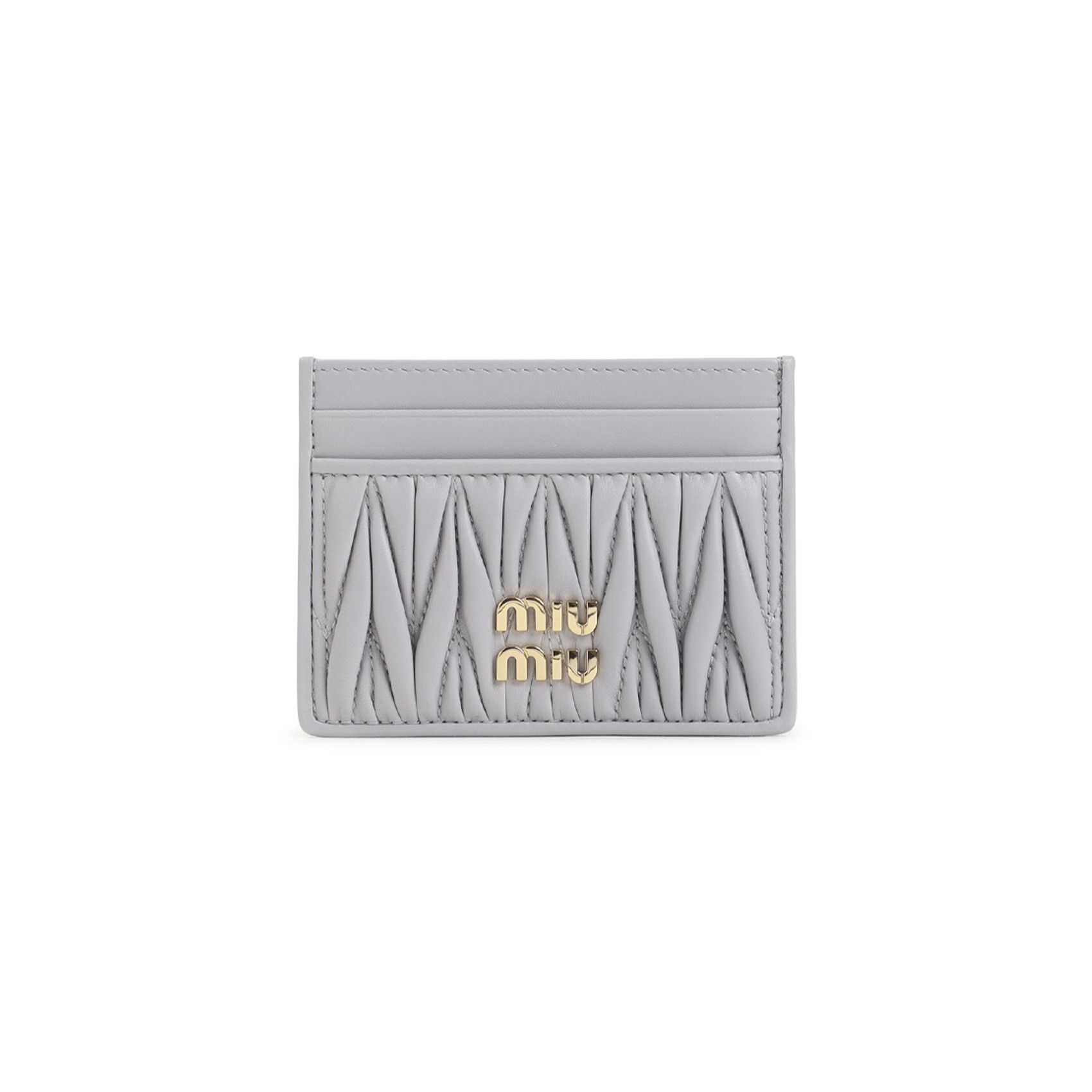 Miu Miu Miu Miu Lamb Leather Cardholder Size ONE SIZE - 1 Thumbnail