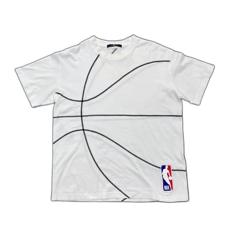 Louis Vuitton NBA Basketball Short Sleeve Shirt-yf