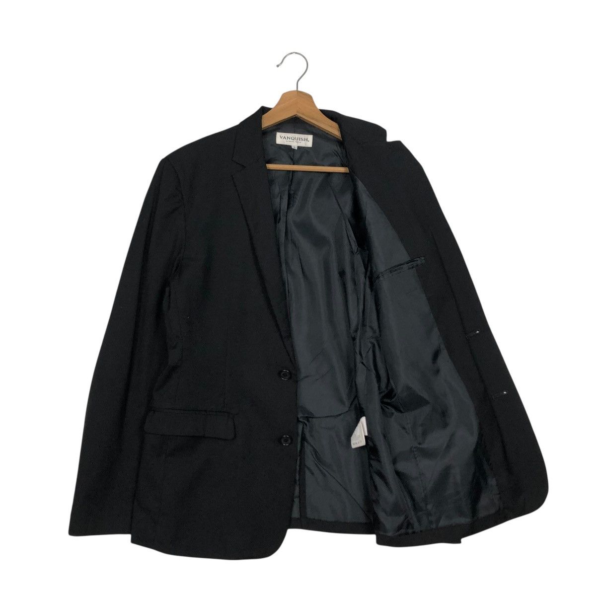 Vanquish 🔥RICH BLACK VINTAGE CHORE WORK JACKET VANQUISH Size US L / EU 52-54 / 3 - 13 Thumbnail