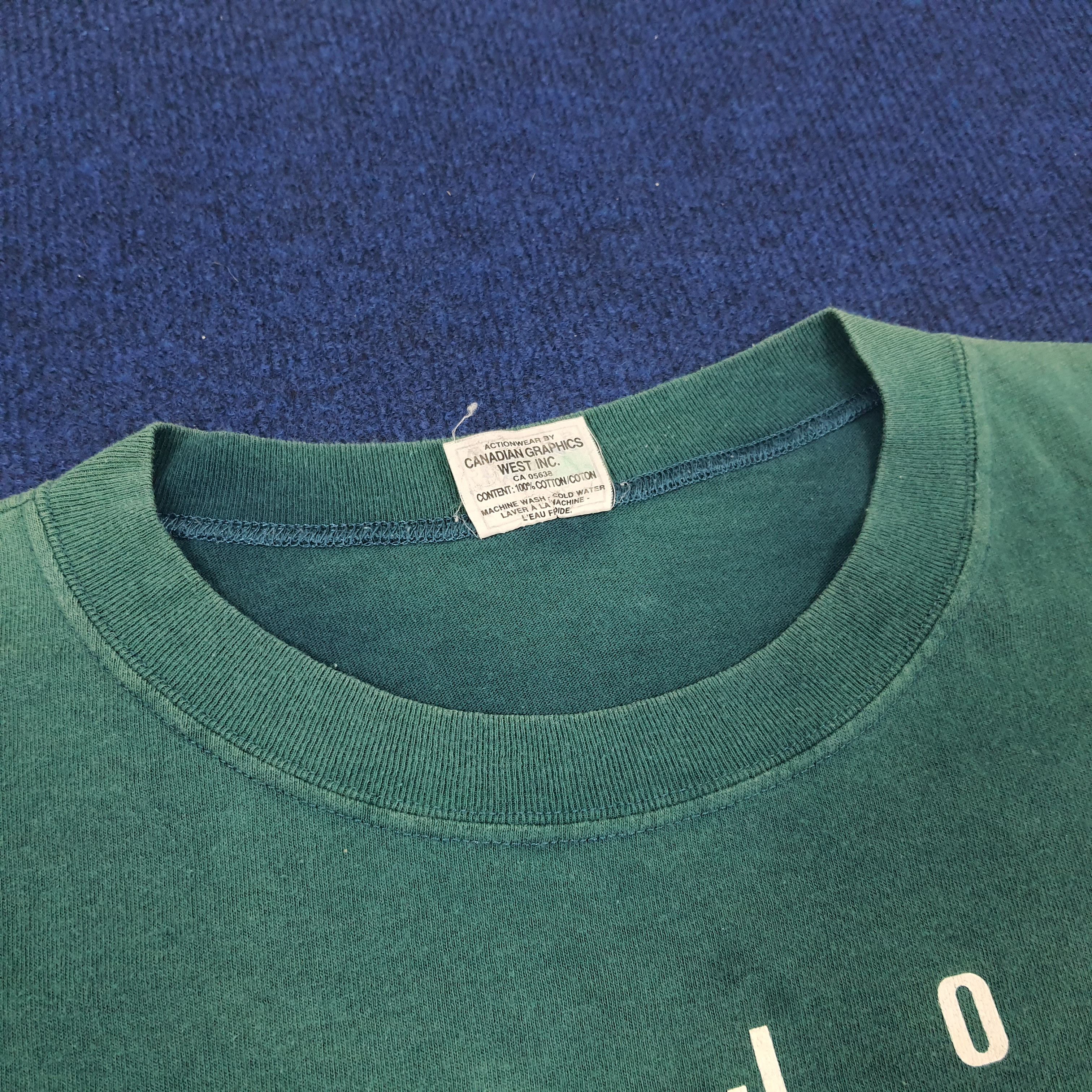 NHL × Vintage Vintage San Jose Sharks Ice Hockey Team T-shirt Size US M / EU 48-50 / 2 - 4 Thumbnail