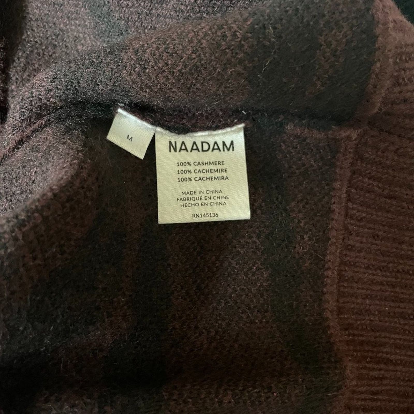 NAADAM Tiger Stripes Cashmere Sweater from Naadam Size M / US 6-8 / IT 42-44 - 8 Thumbnail