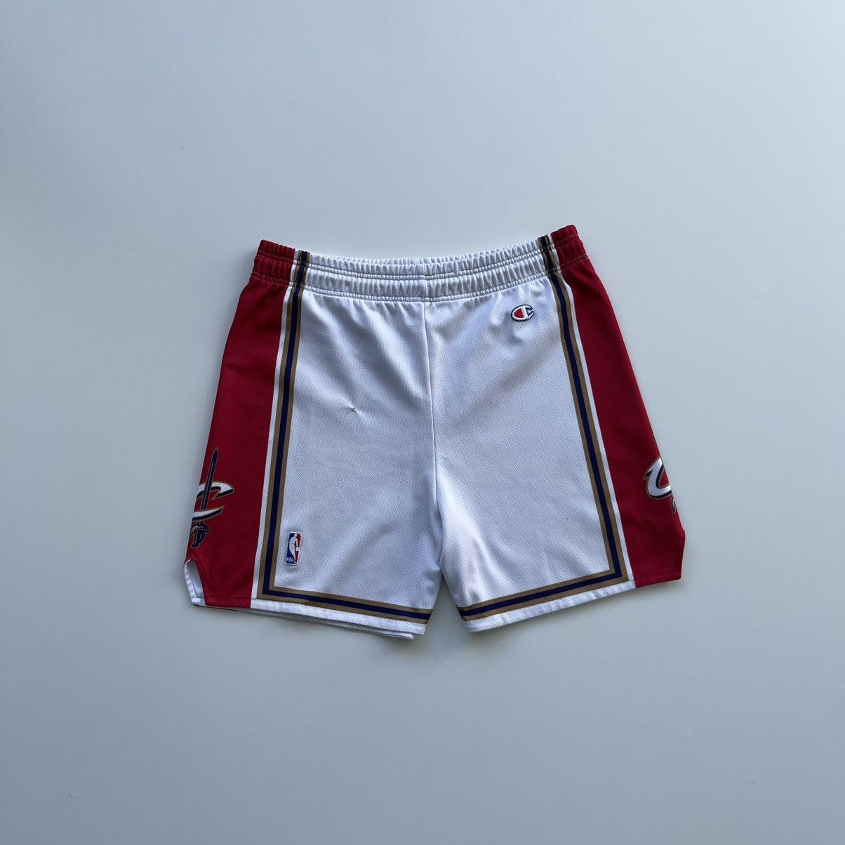 Champion × NBA × Vintage Champion Cavs Cavaliers Cleveland 90’s NBA Shorts Vintage Size US 34 / EU 50 - 1 Thumbnail
