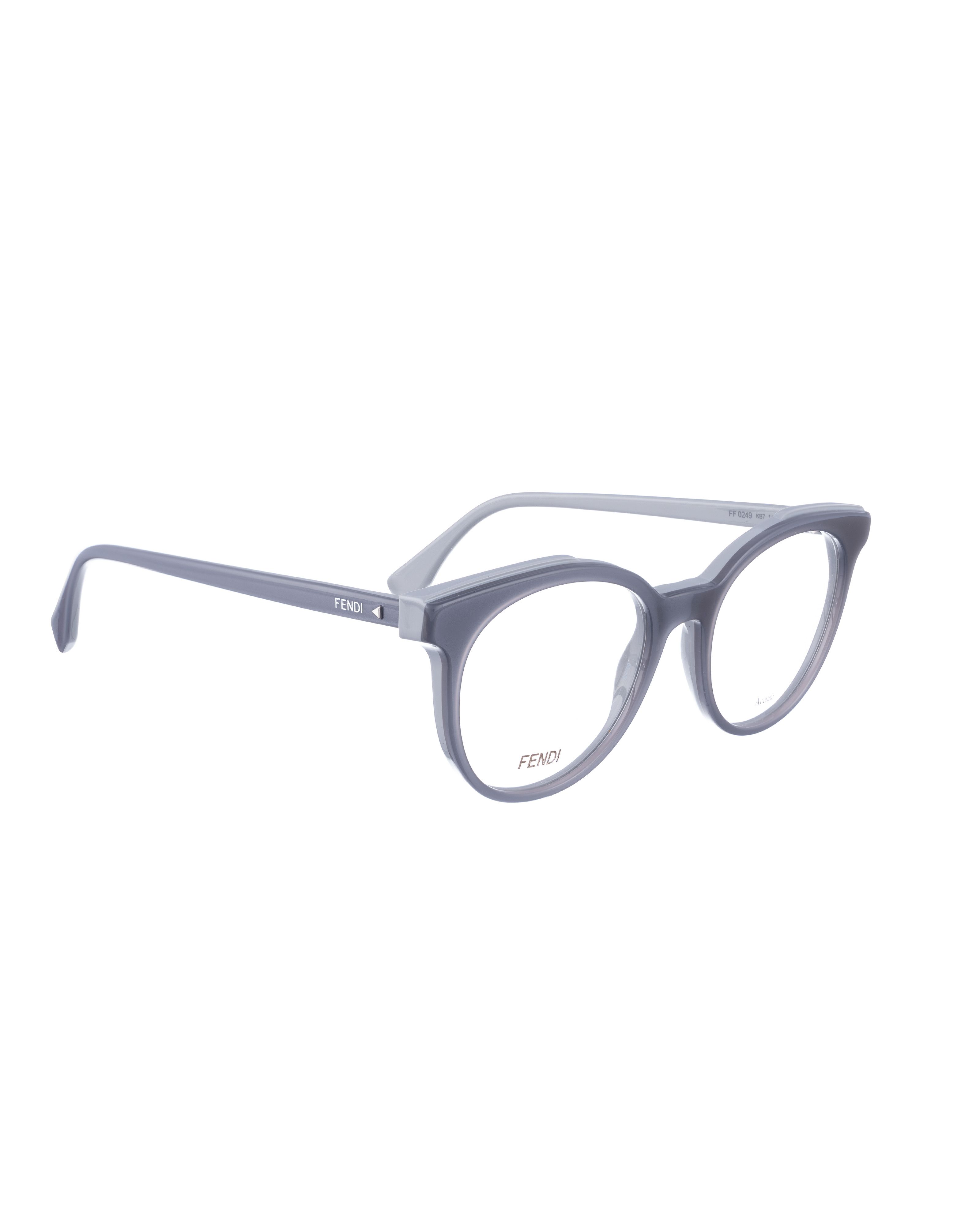 Fendi Fendi 00s Oversized Grey Classic Glasses Size ONE SIZE - 1 Thumbnail