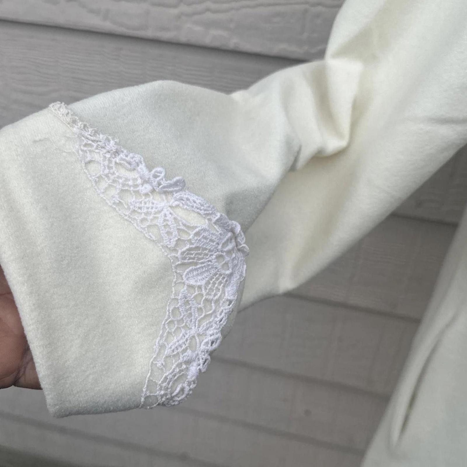 Other White vintage 1950s dress with a relaxed fit dress Size ONE SIZE - 3 Thumbnail