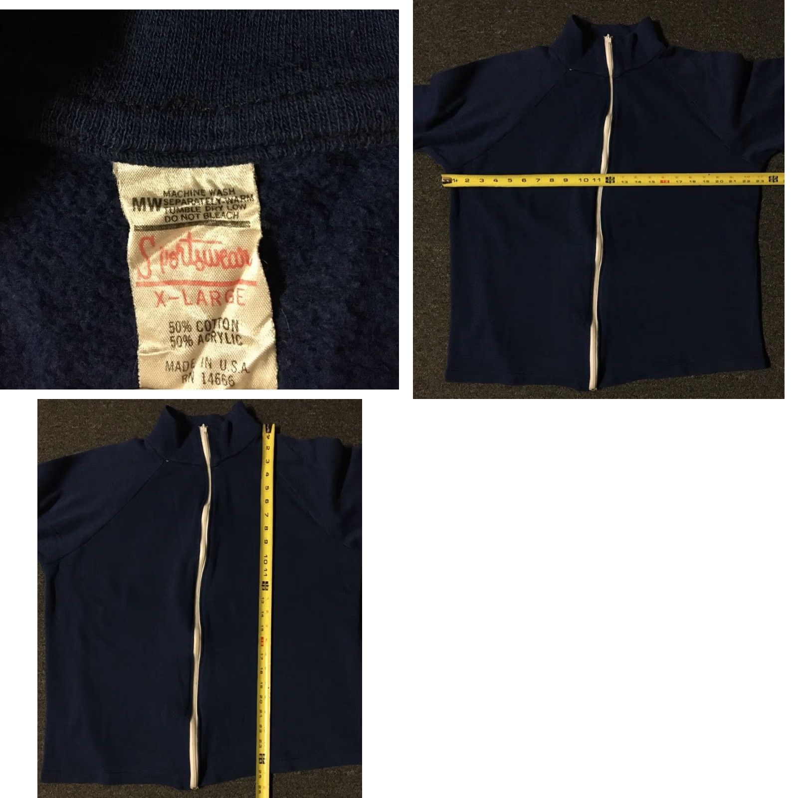 Roper VINTAGE Ropers Sports News Jacket Mens M Blue 70s 80s Western Horses Grunge Bull Riding Jacket | Sports News | Riding | Western | 70s 80s Size US M / EU 48-50 / 2 - 8 Thumbnail