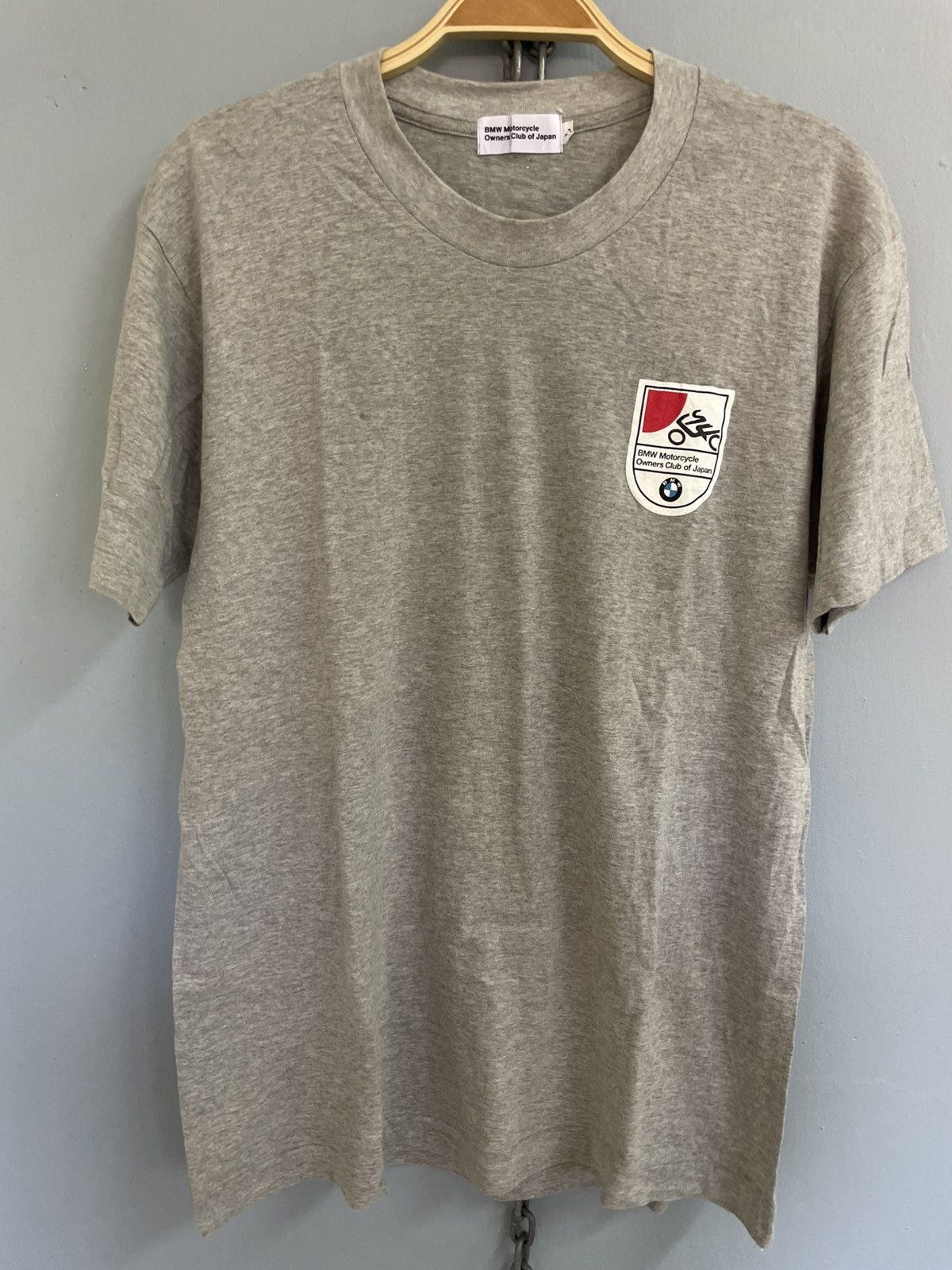 BMW Vintage 90s BMW Motorcycle Owners Club of Japan t shirt Size US L / EU 52-54 / 3 - 3 Thumbnail