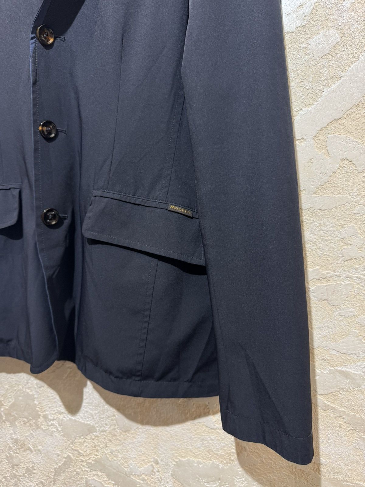 MooRER MooRER Lightweight Reversible jacket Black Navy Blue Size M Size US M / EU 48-50 / 2 - 19 Thumbnail
